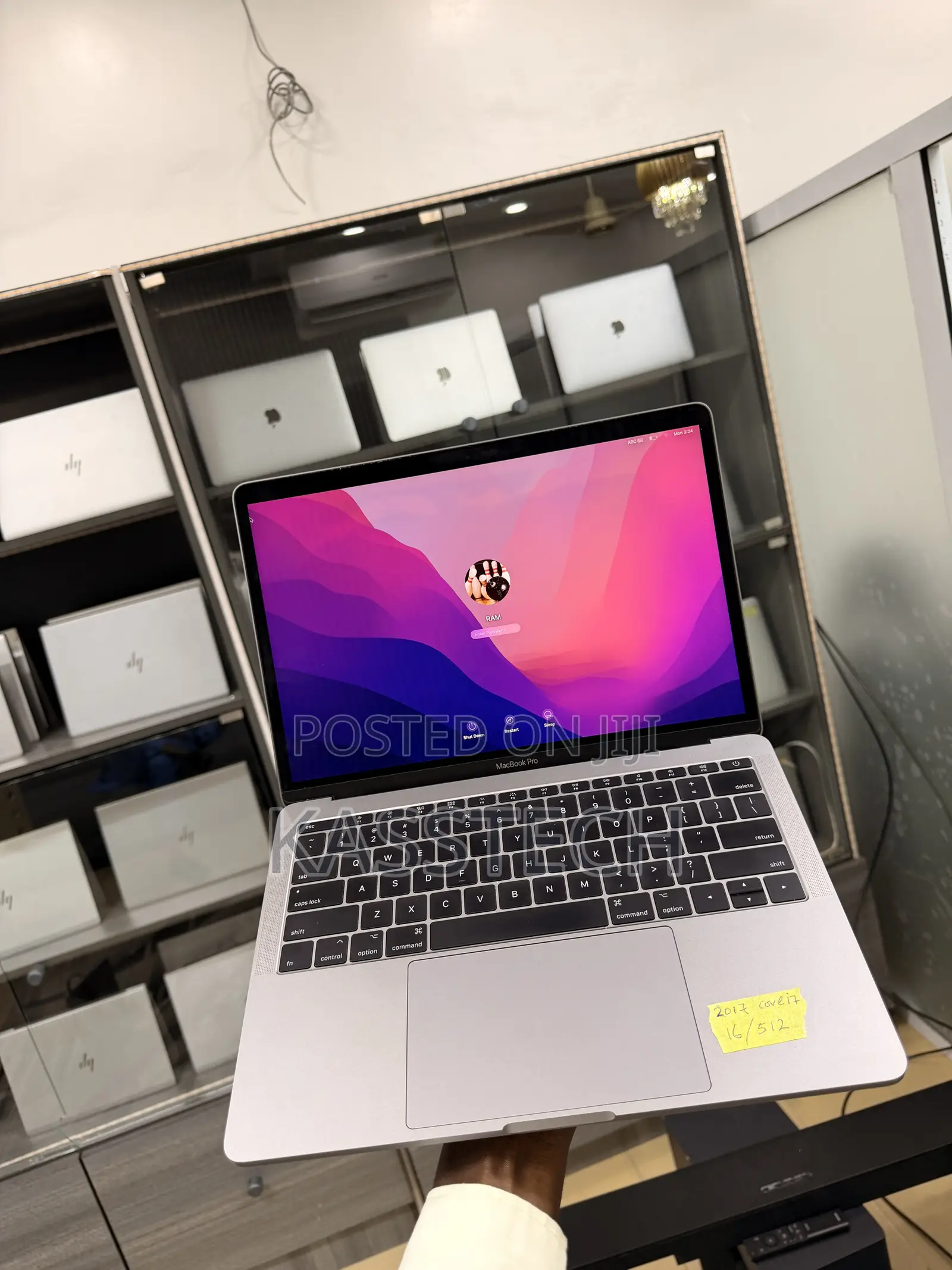 Laptop Apple MacBook 2017 16GB Intel Core i7 SSD 512GB