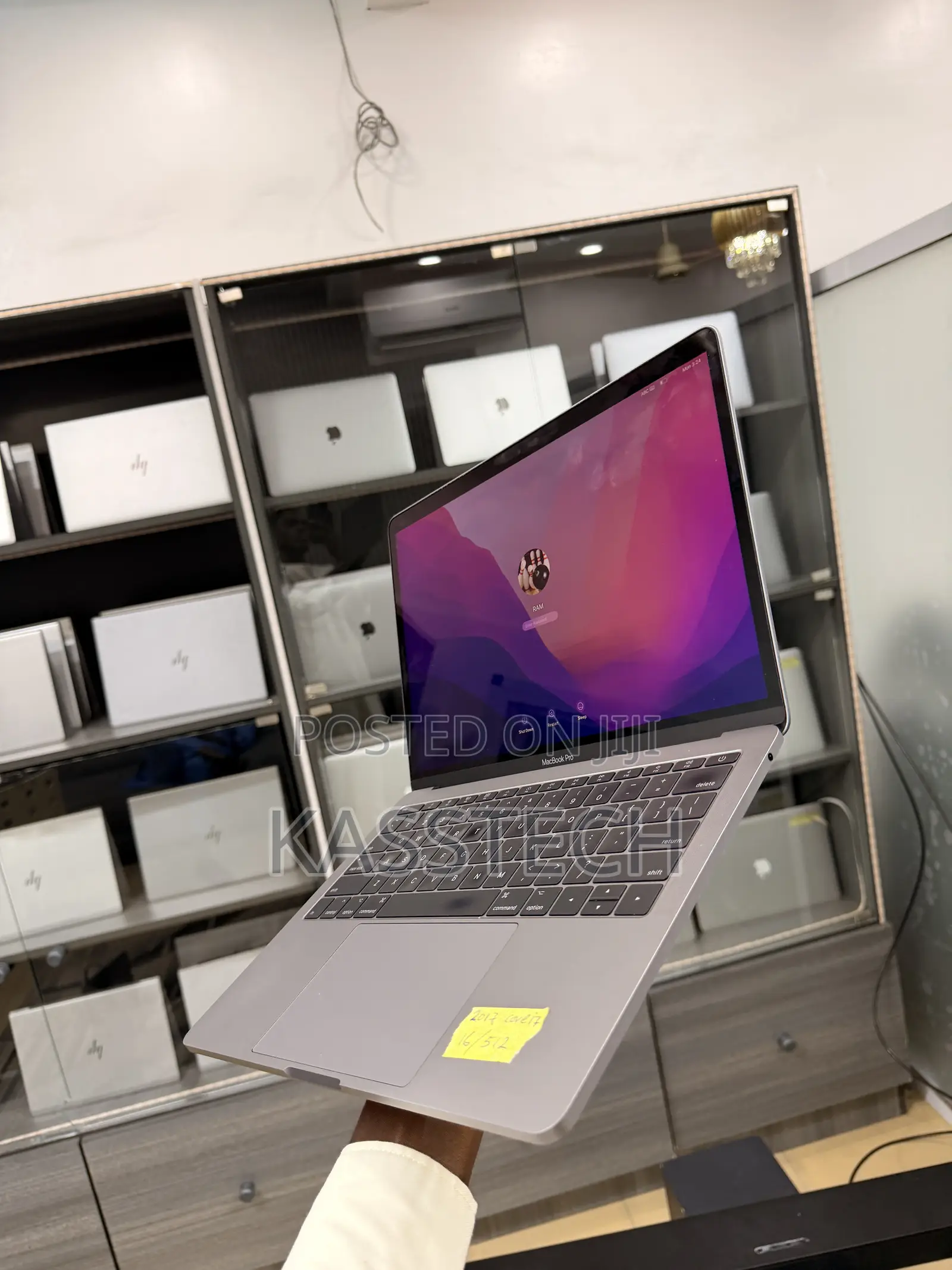 Laptop Apple MacBook 2017 16GB Intel Core i7 SSD 512GB