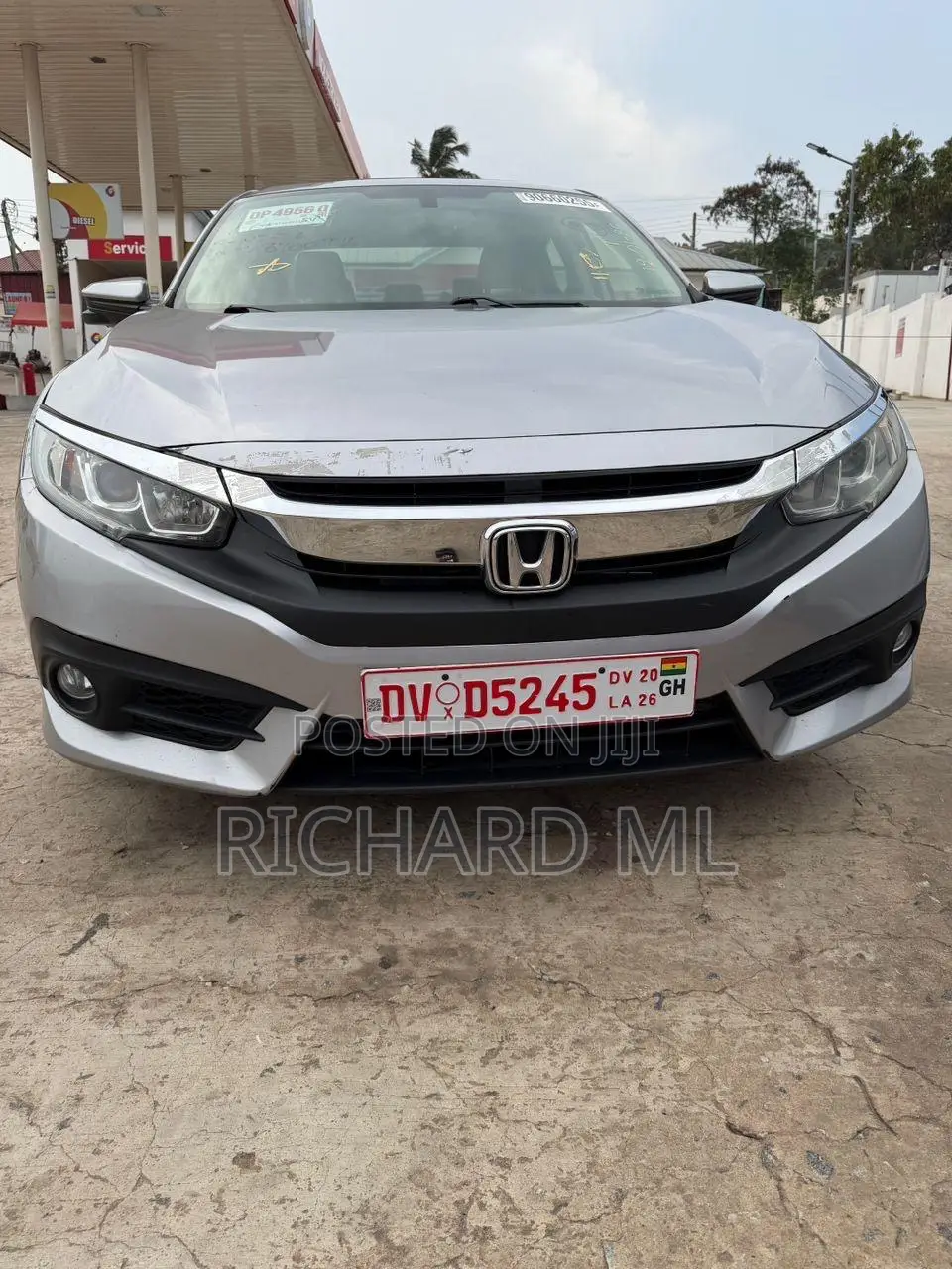 Honda Civic EX-L Sedan 2018 Silver