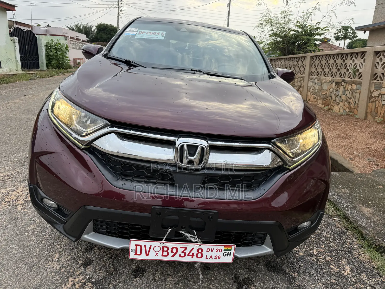 Honda CR-V EX-L FWD 2019 Burgundy