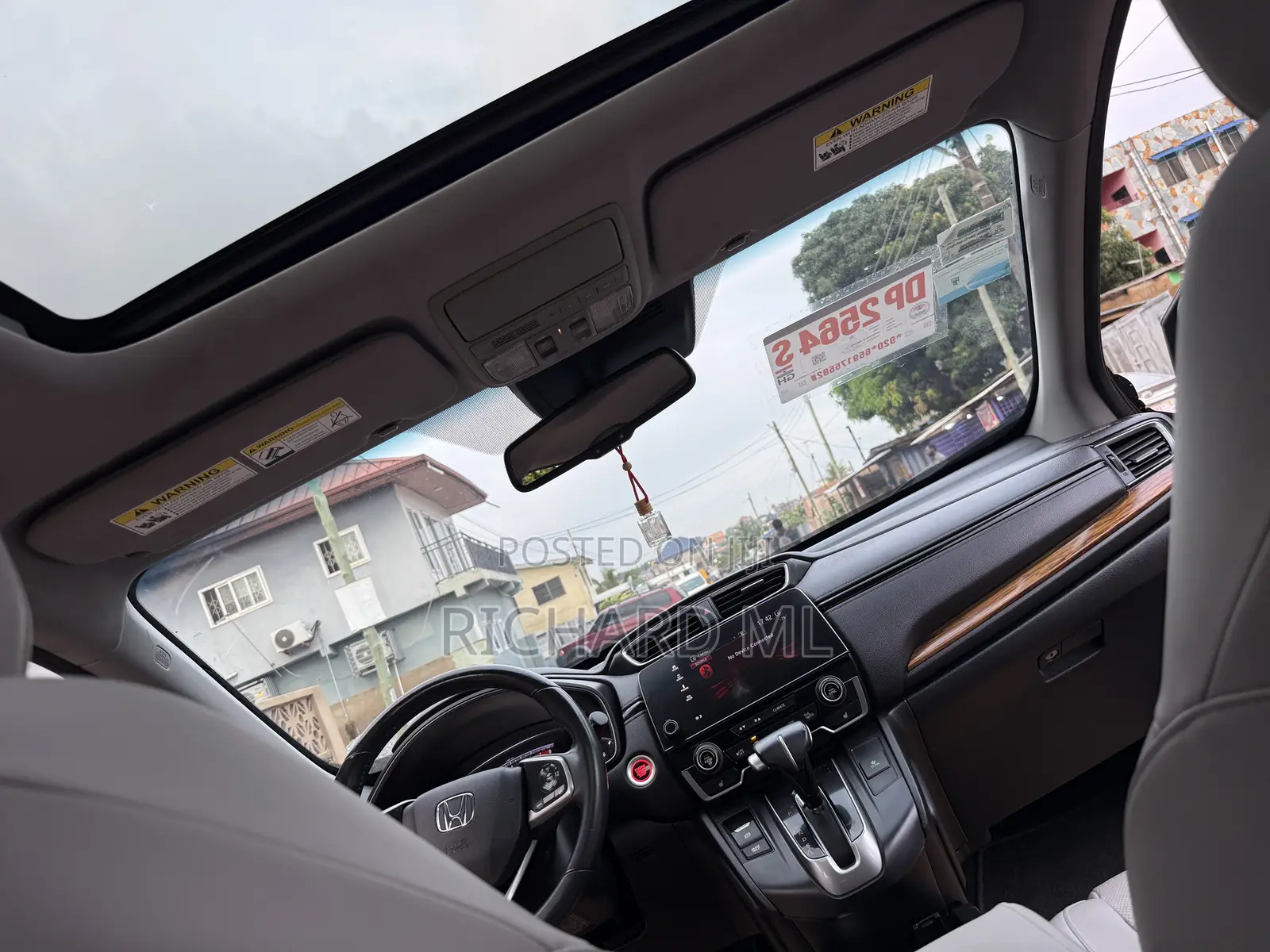 Honda CR-V EX-L FWD 2019 Burgundy