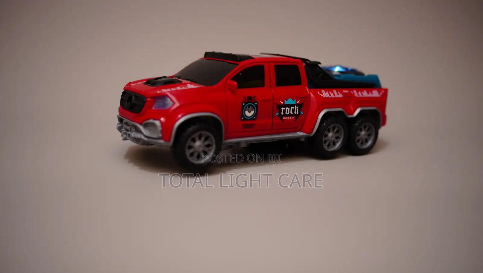 Smart Car Toy With Auto-Turn, Lights and Music