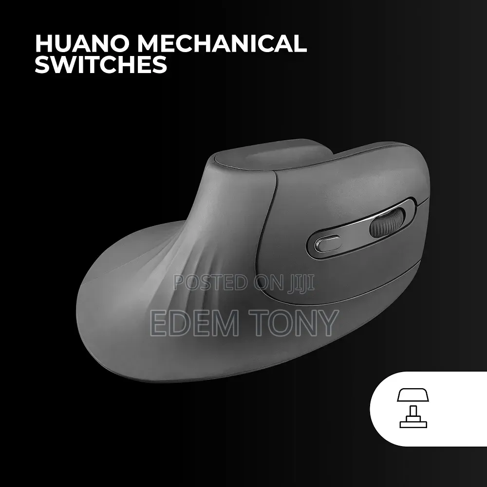 Ergonomic Vertical Wireless Mouse,