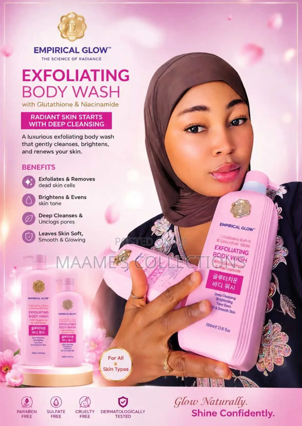 Empirical Glow Body Washes