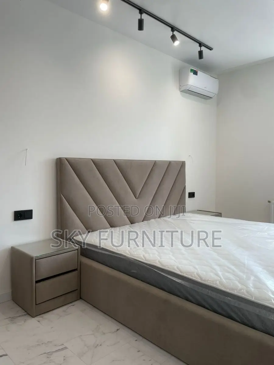 Spaces Double Bed Frame With a Side Drawer