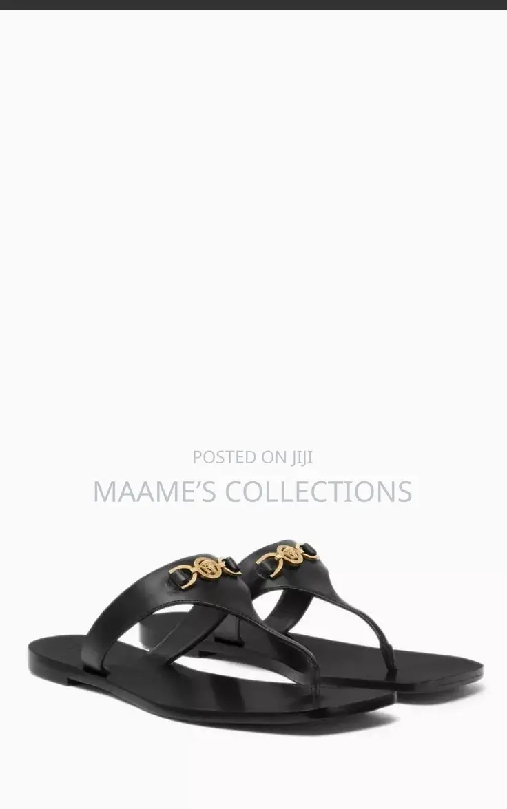 Women Gucci Blondie Flat Sandals / Sippers ( It Comes With a Box)