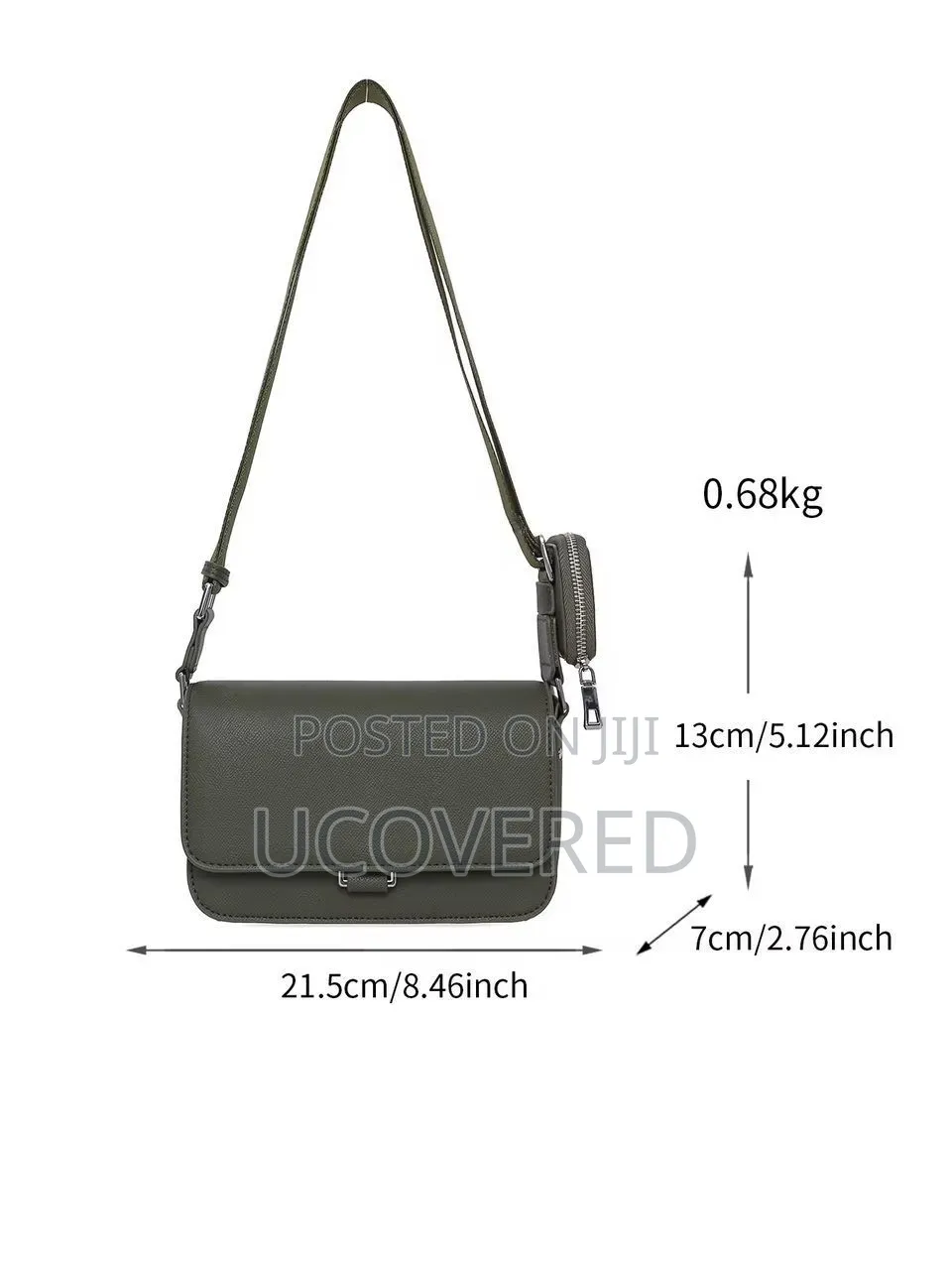 Folio-02 Textured Crossbody Bags