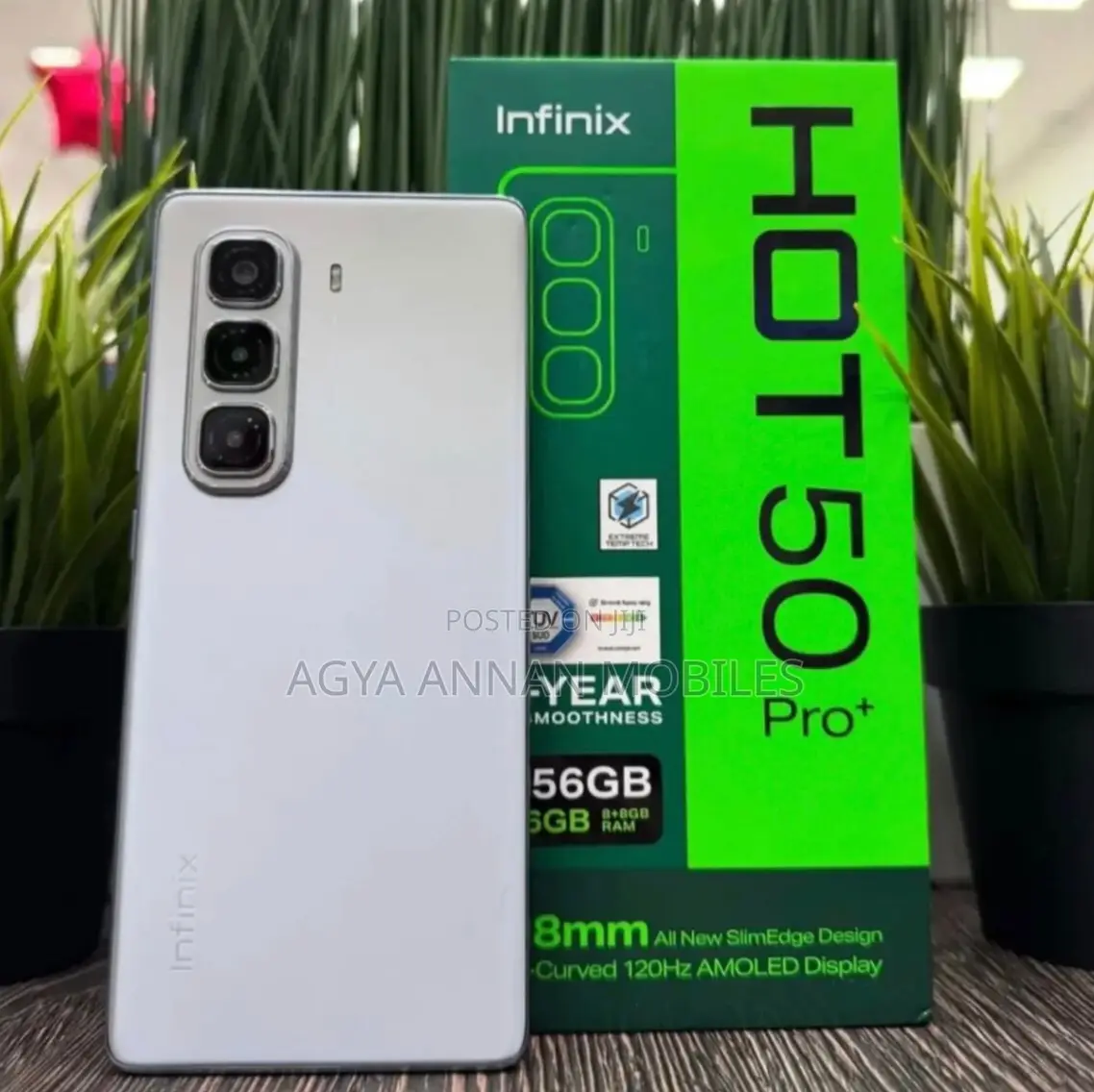 New Infinix Hot 50 Pro+ 4G 256 GB Rose Gold