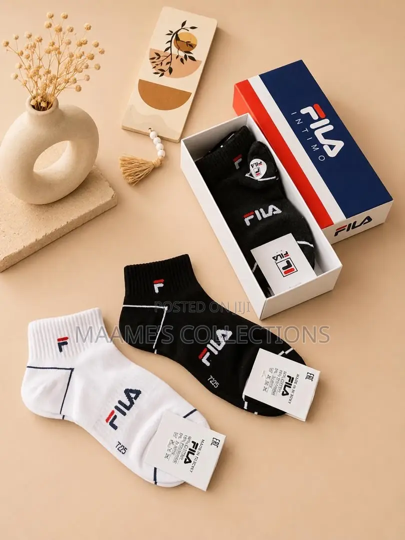 New Branded Socks (5pcs Set in Box)