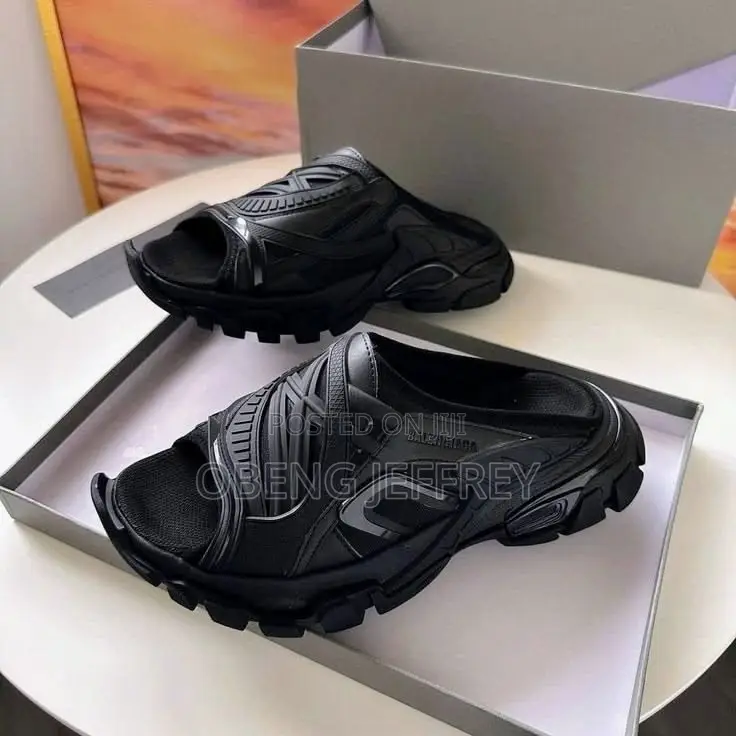 Original Balenciaga Track Slides in Colours