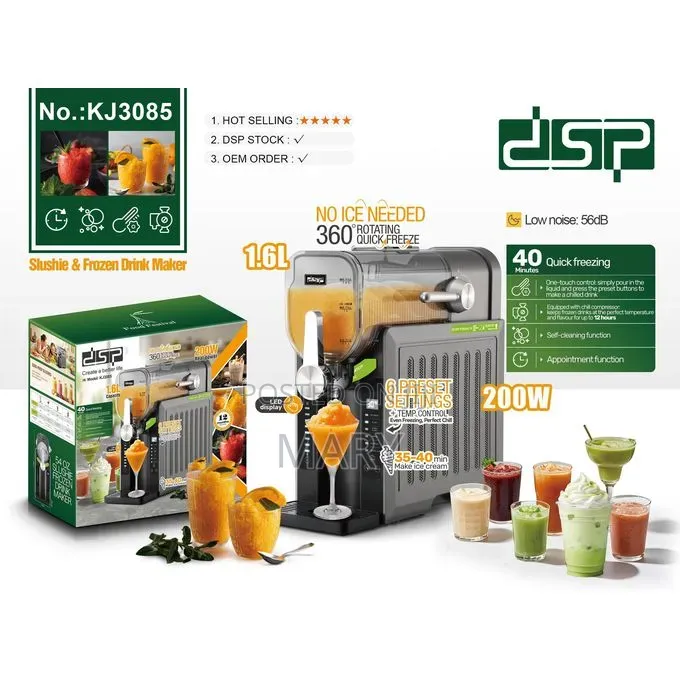 DSP Slushie/ Ice Cream Maker Machine