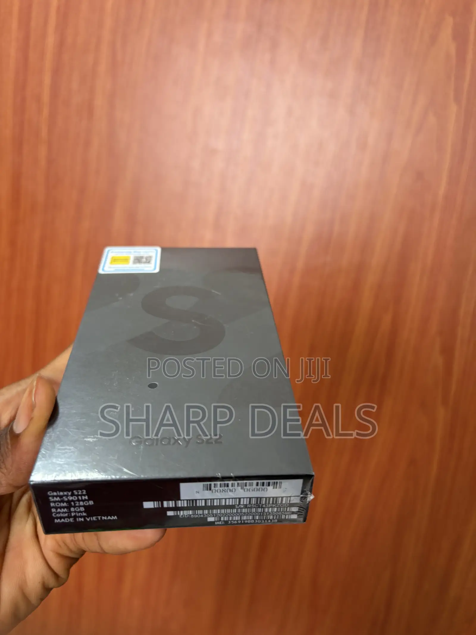 New Samsung Galaxy S22 5G 128 GB Pink