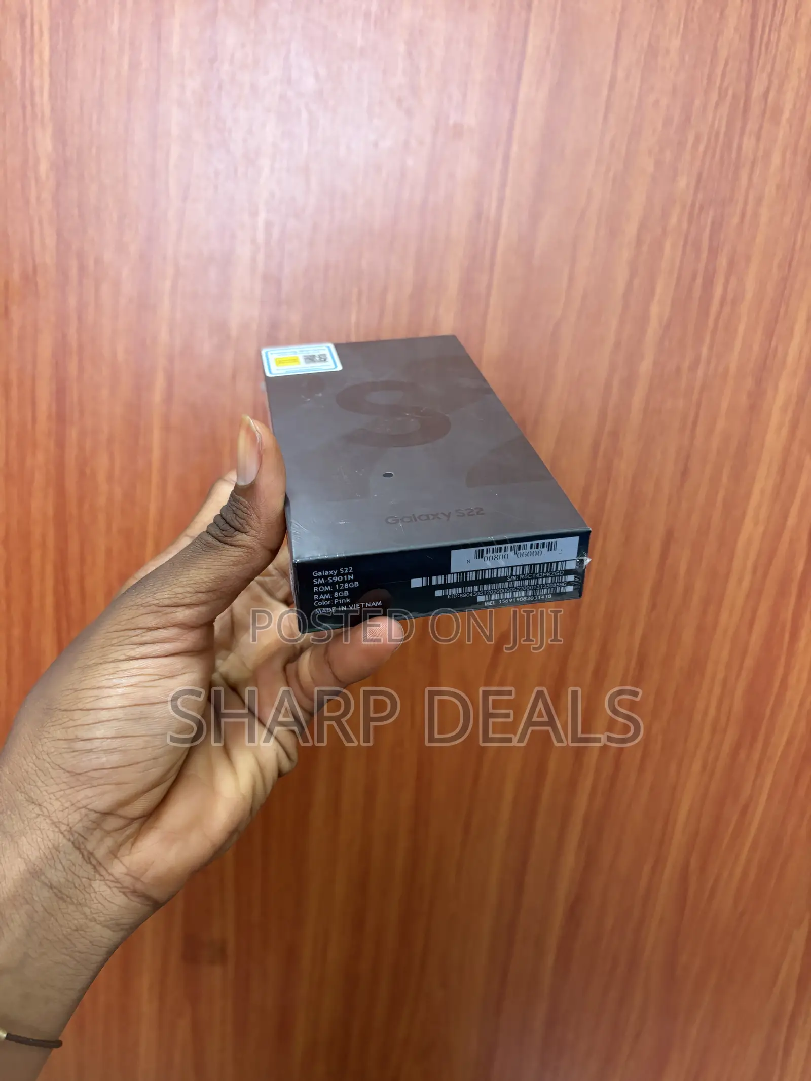 New Samsung Galaxy S22 5G 128 GB Pink