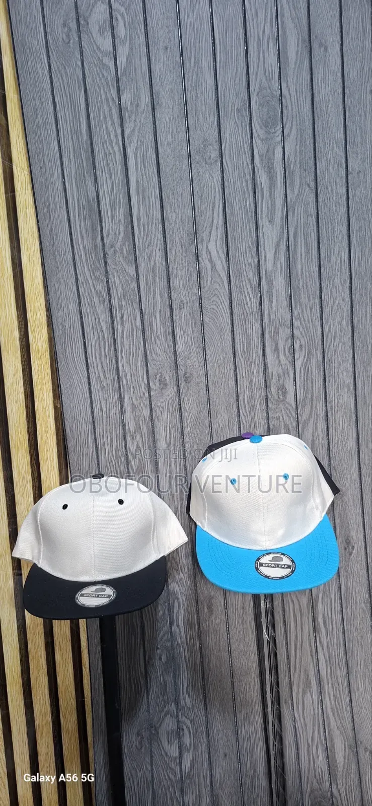 Two-Tone Snapback Cap, Adjustable