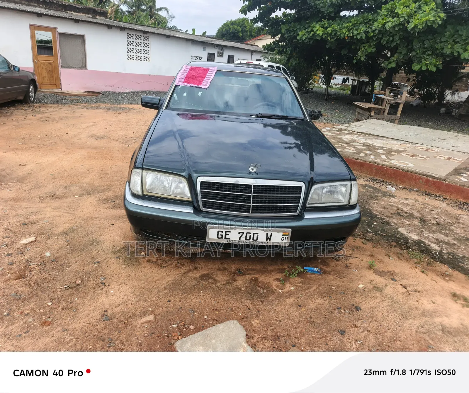 Mercedes-Benz C220 2000 Green