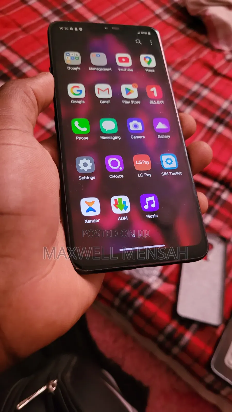 LG G7 ThinQ 64 GB Black