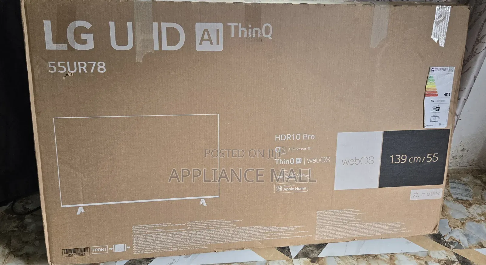 Lg 55" Uhd Tv Thinq Ai