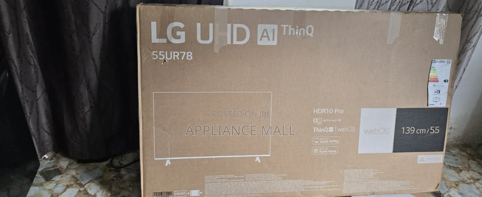 Lg 55" Uhd Tv Thinq Ai