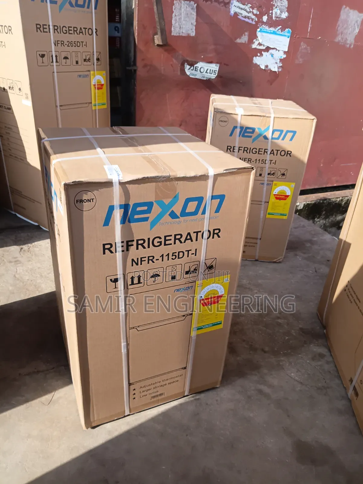 Nexon 86l Double Door Table Top Refrigerator (Nfr-115dt-I)