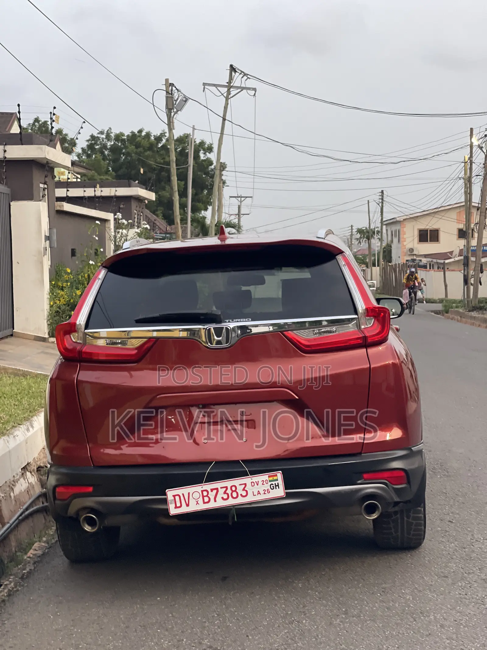 Honda CR-V Touring AWD 2018 Red