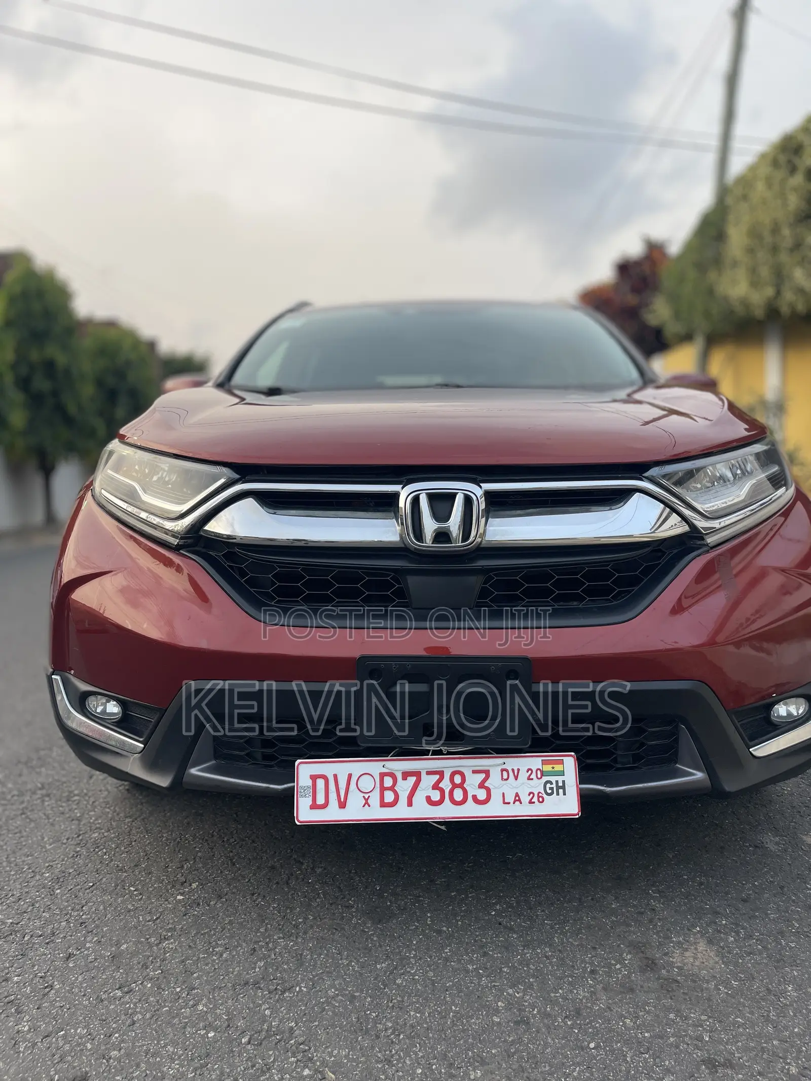 Honda CR-V Touring AWD 2018 Red