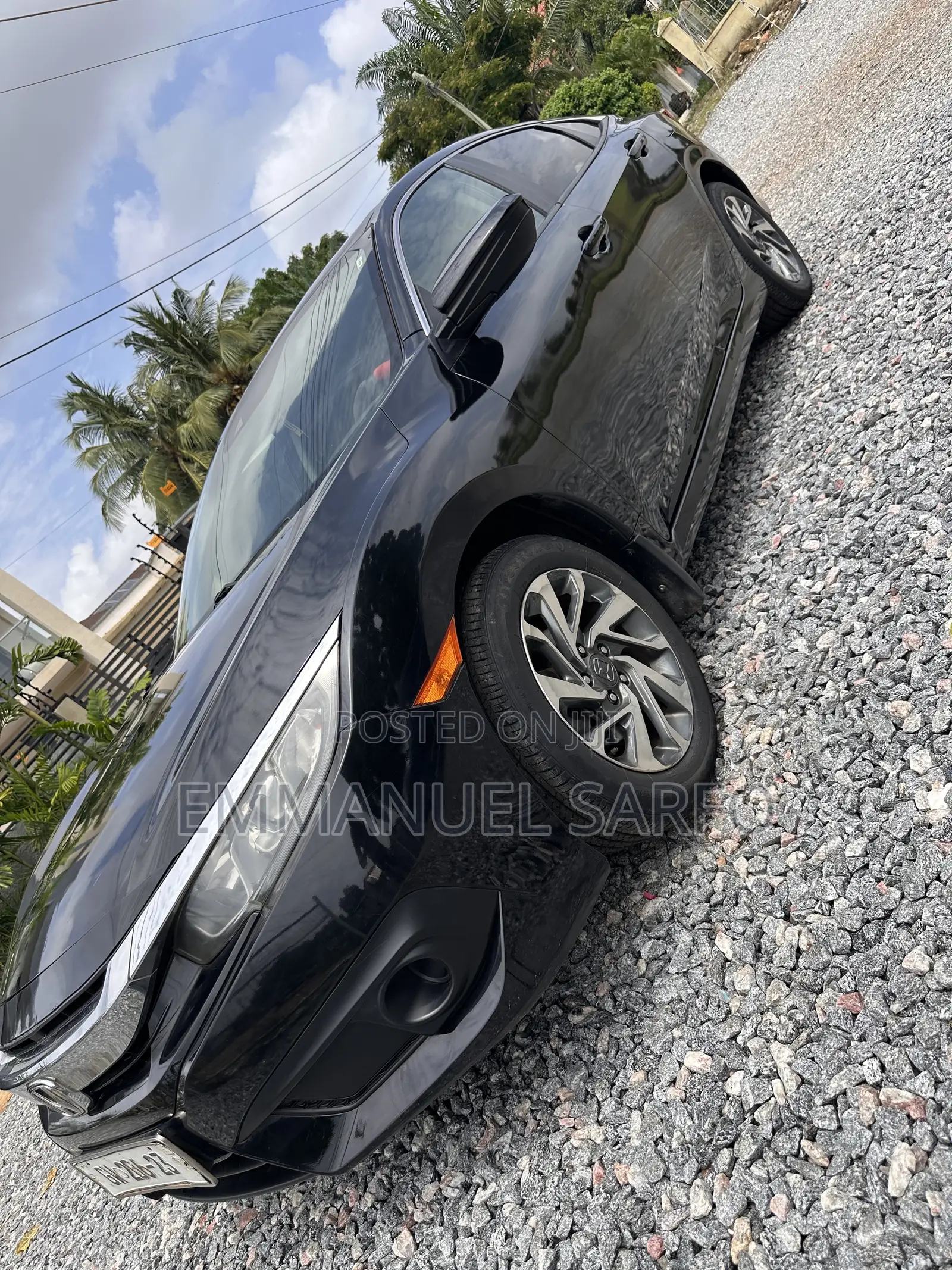 Honda Civic EX-L Sedan 2018 Black