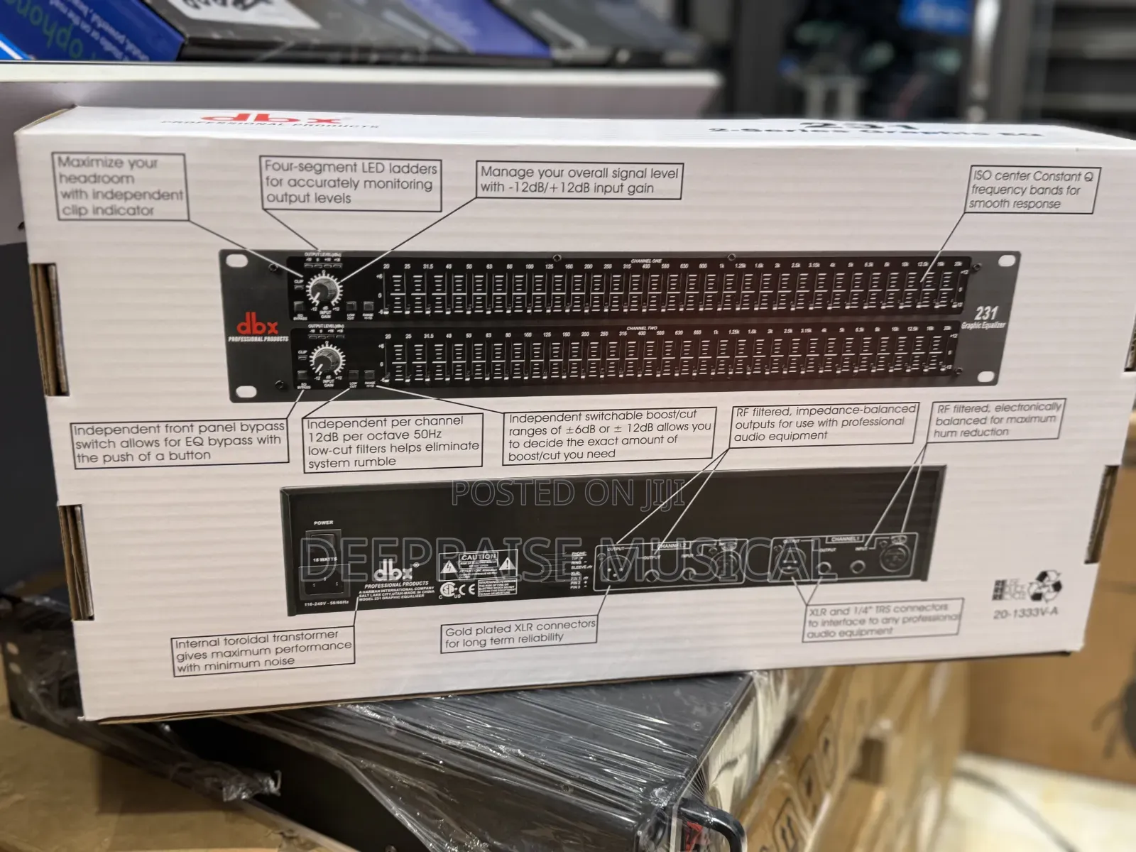 DBX Double Equalizer