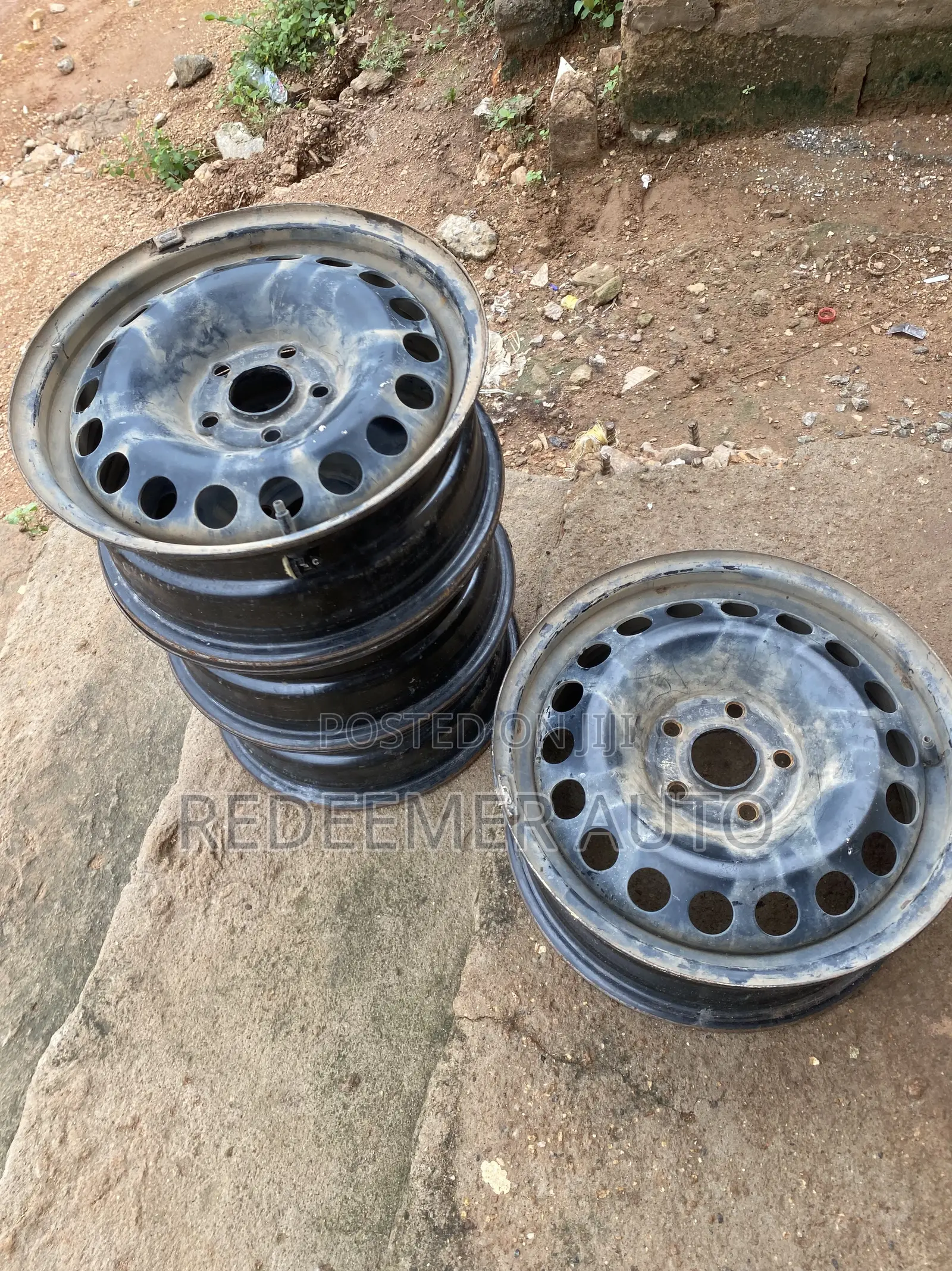 Rim 16 Set Metal With Sensor Valve