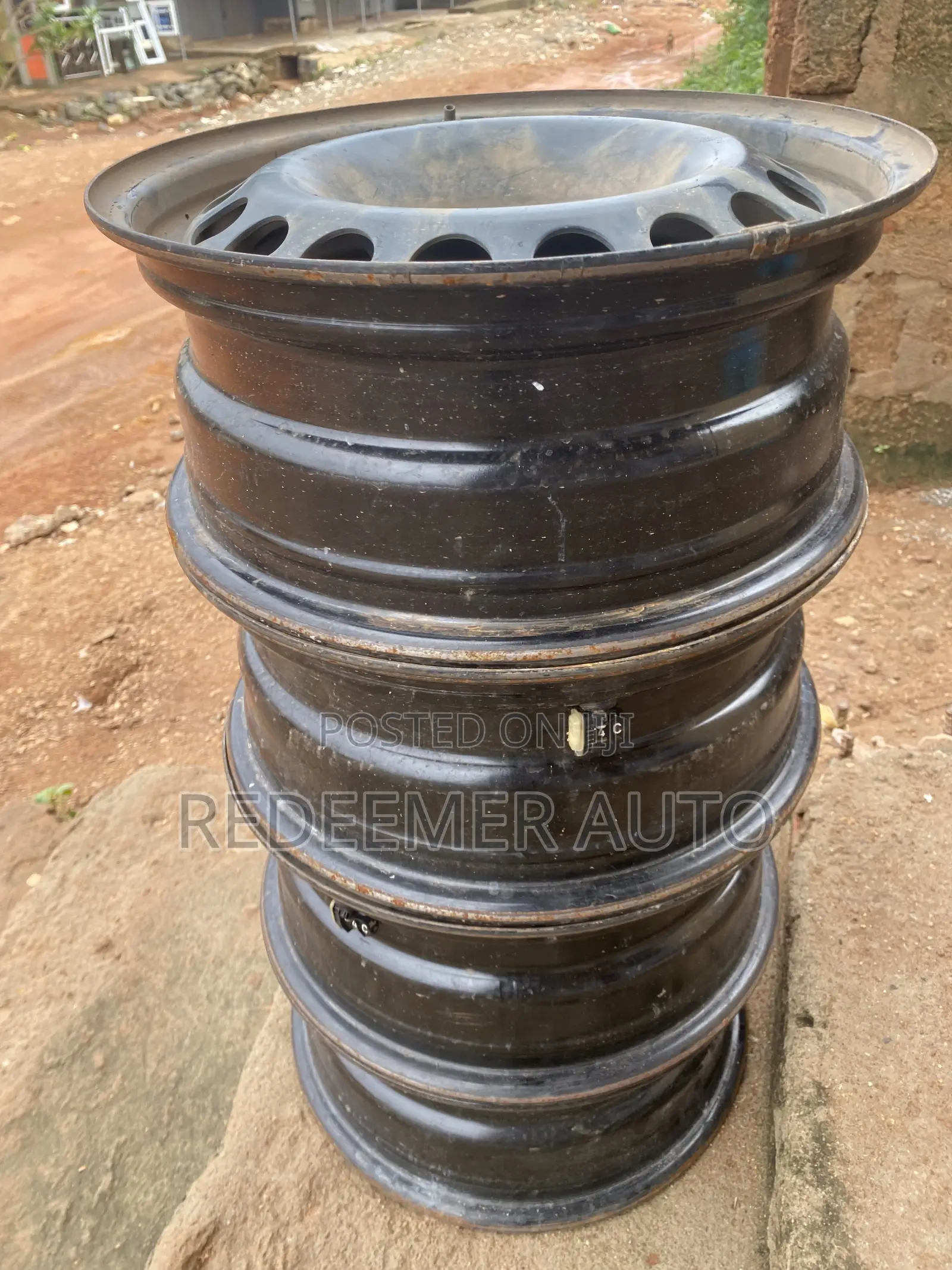 Rim 16 Set Metal With Sensor Valve