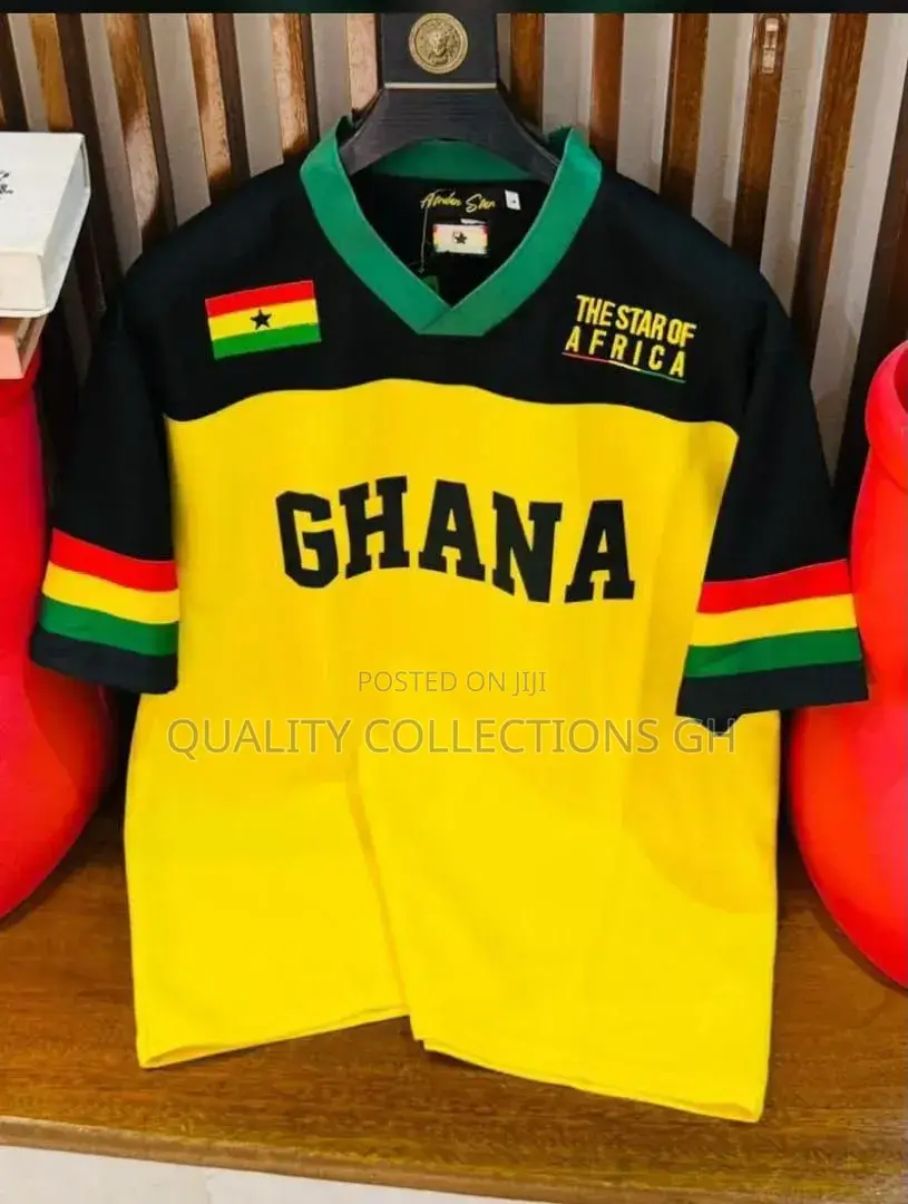 Authentic Ghana Yellow Jerseys