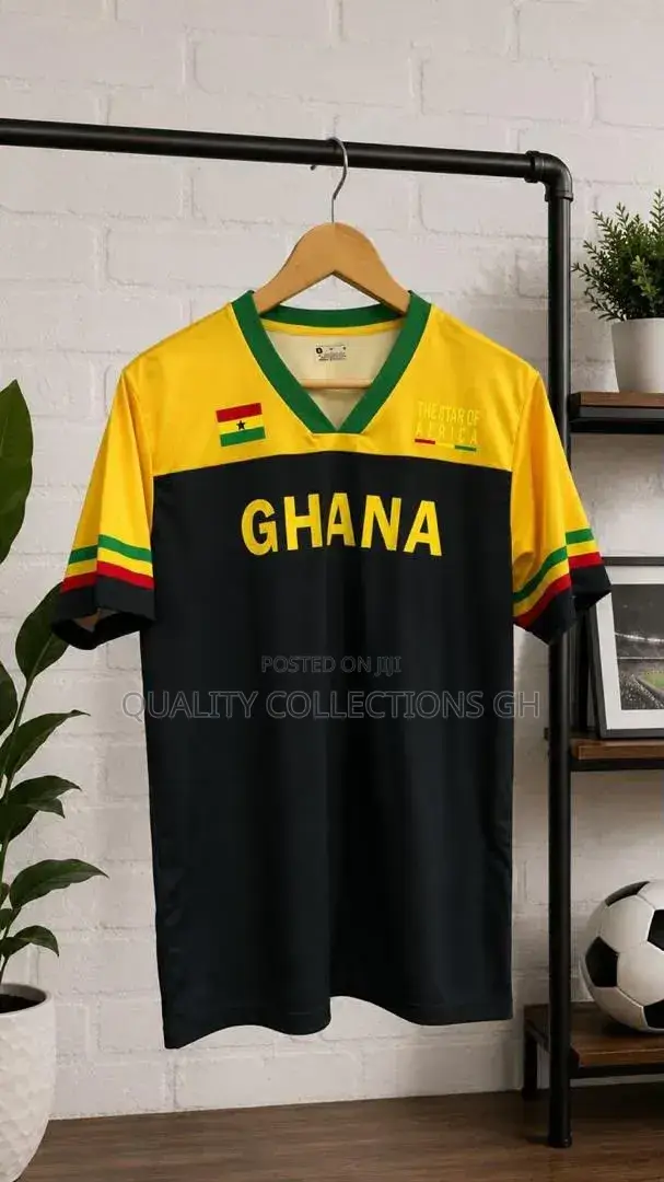 Authentic Ghana Yellow Jerseys
