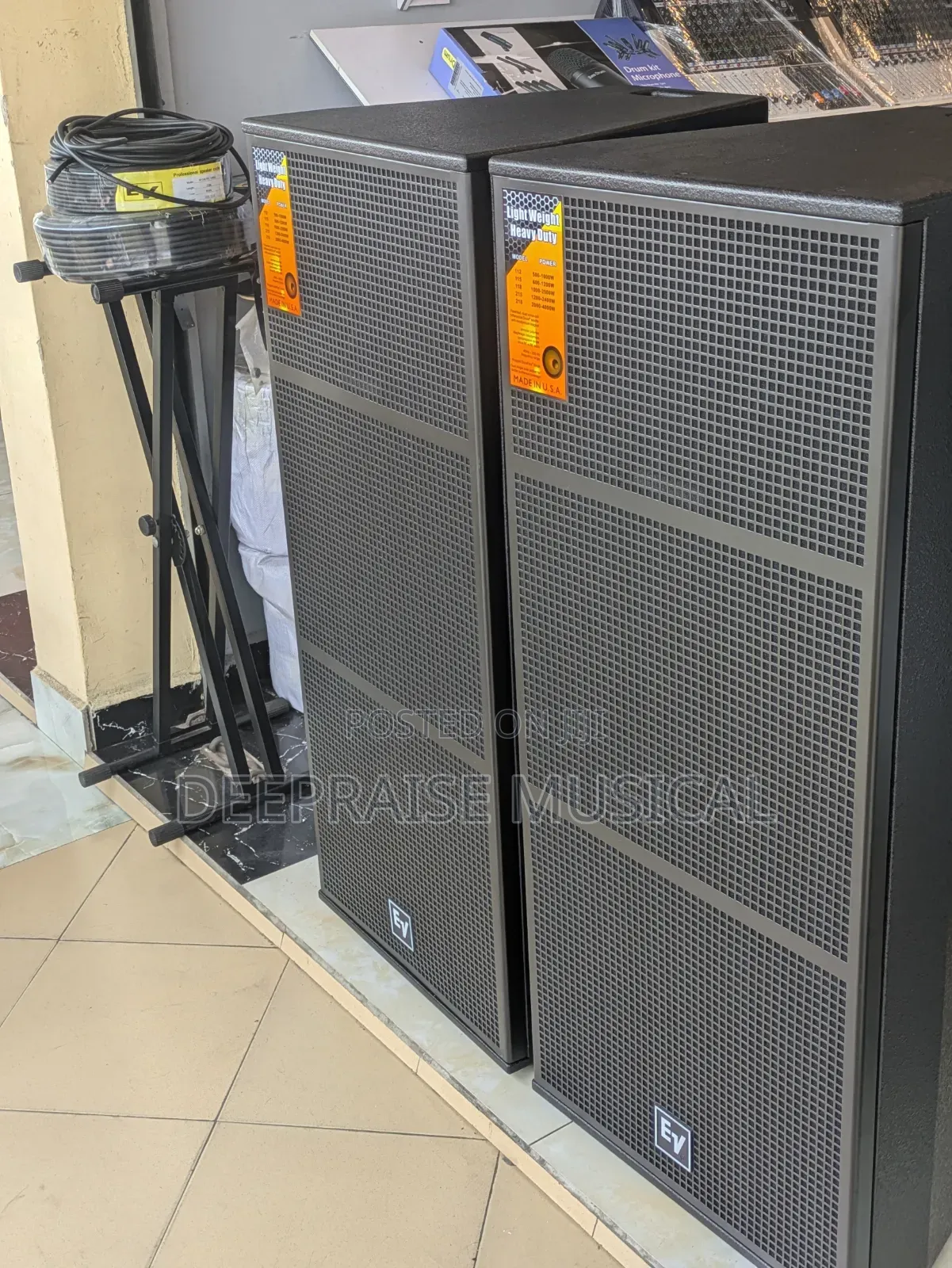Ev Full Range Electro-Voice