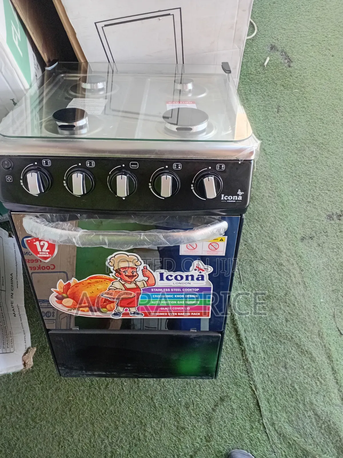 Icona Freestanding Gas Cooker for Homes