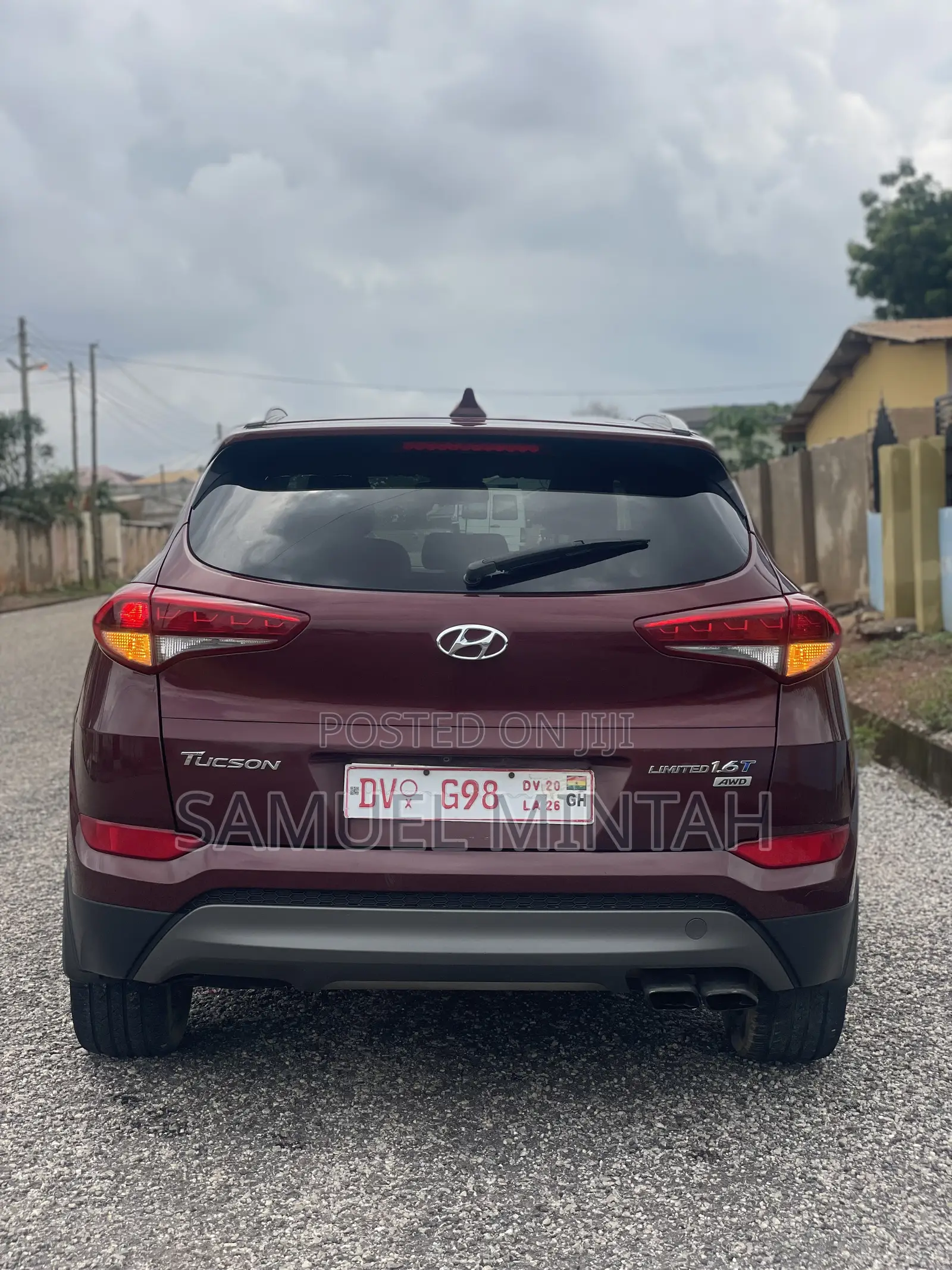 Hyundai Tucson Limited AWD 2016 Red