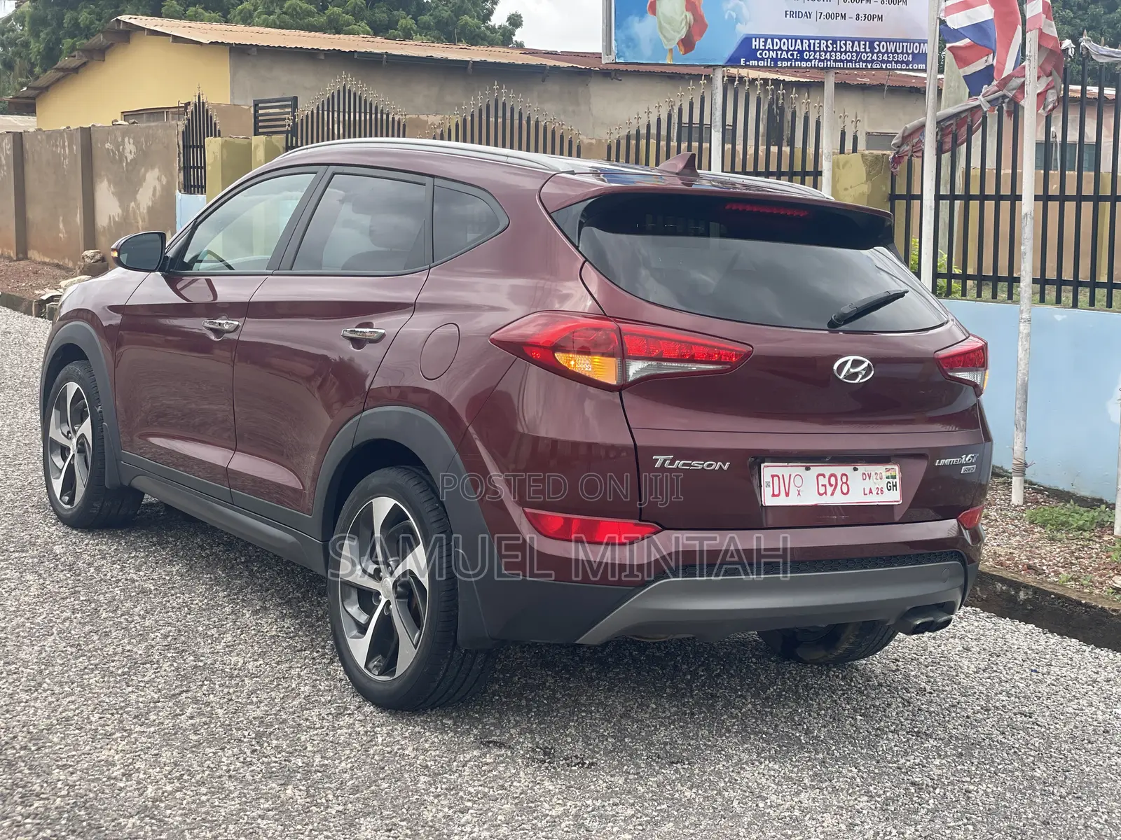 Hyundai Tucson Limited AWD 2016 Red