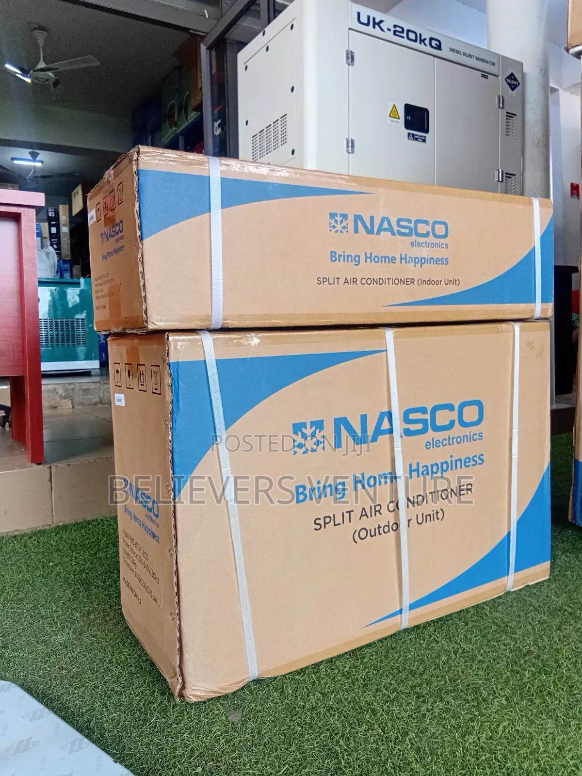 Nasco 1.5hp Air Conditioner – Quiet Efficient Cooling