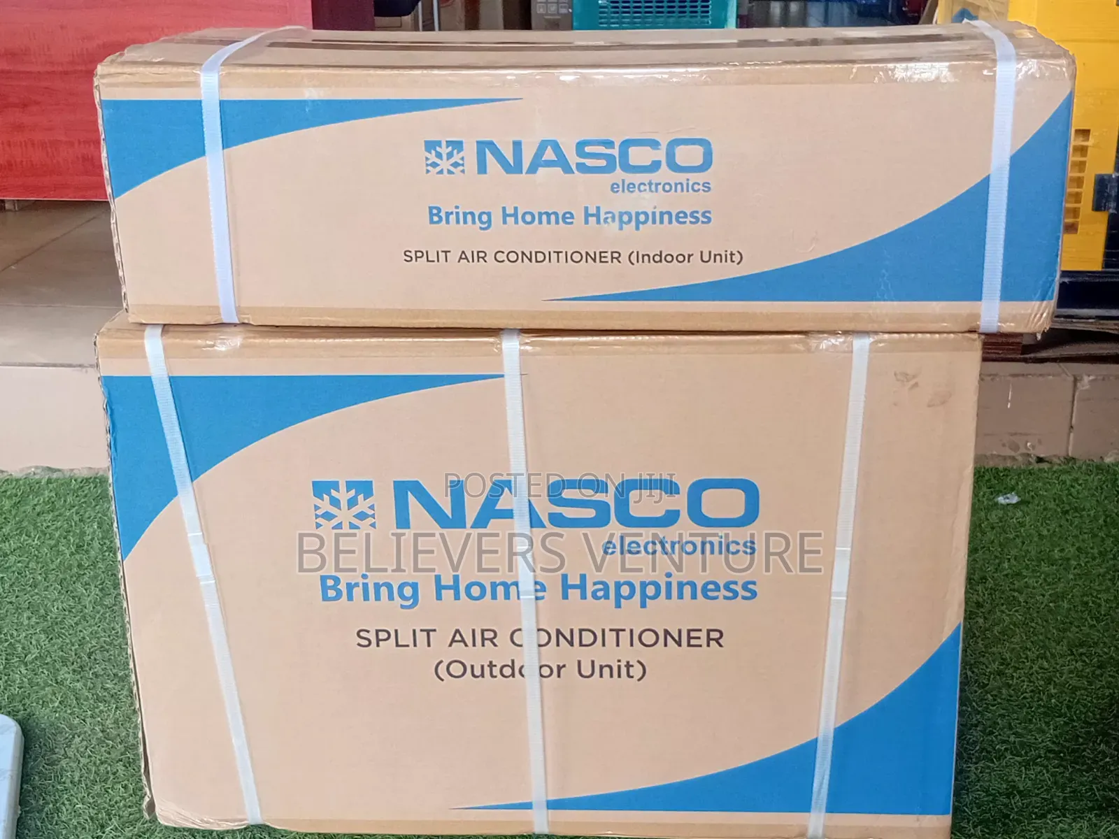 Original Nasco 1.5hp Split Air Conditioner – White