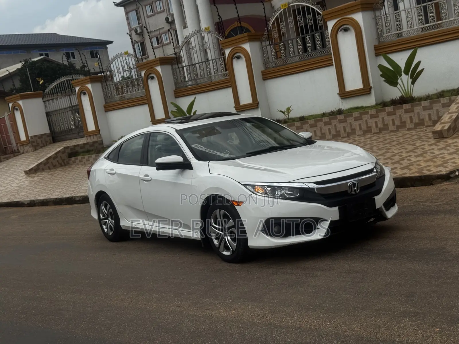Honda Civic EX 4dr Sedan (1.5L 4cyl) 2016 White