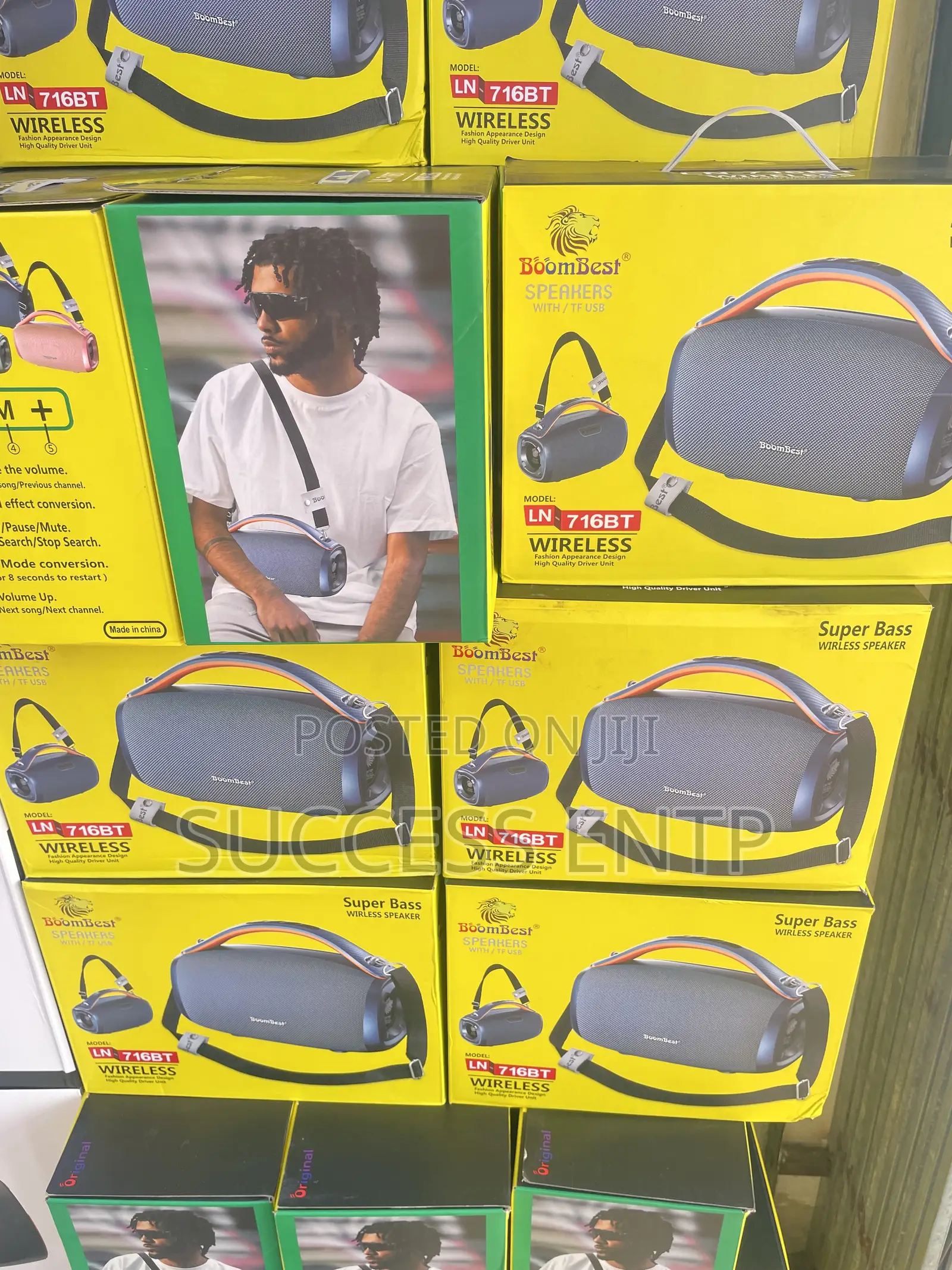 Boombest Ln-5216bt Super Bass Wireless Speaker