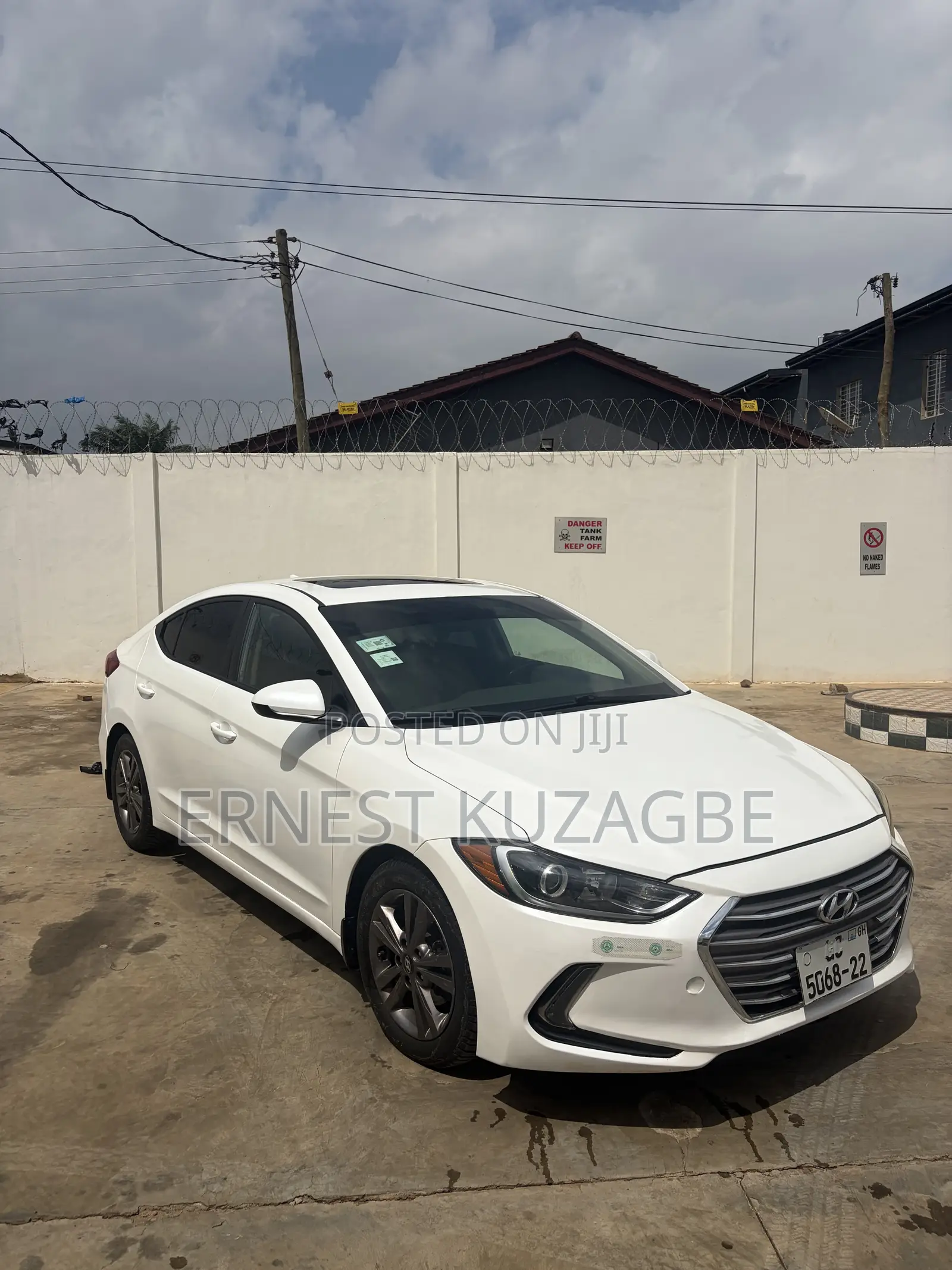 Hyundai Elantra 2017 White