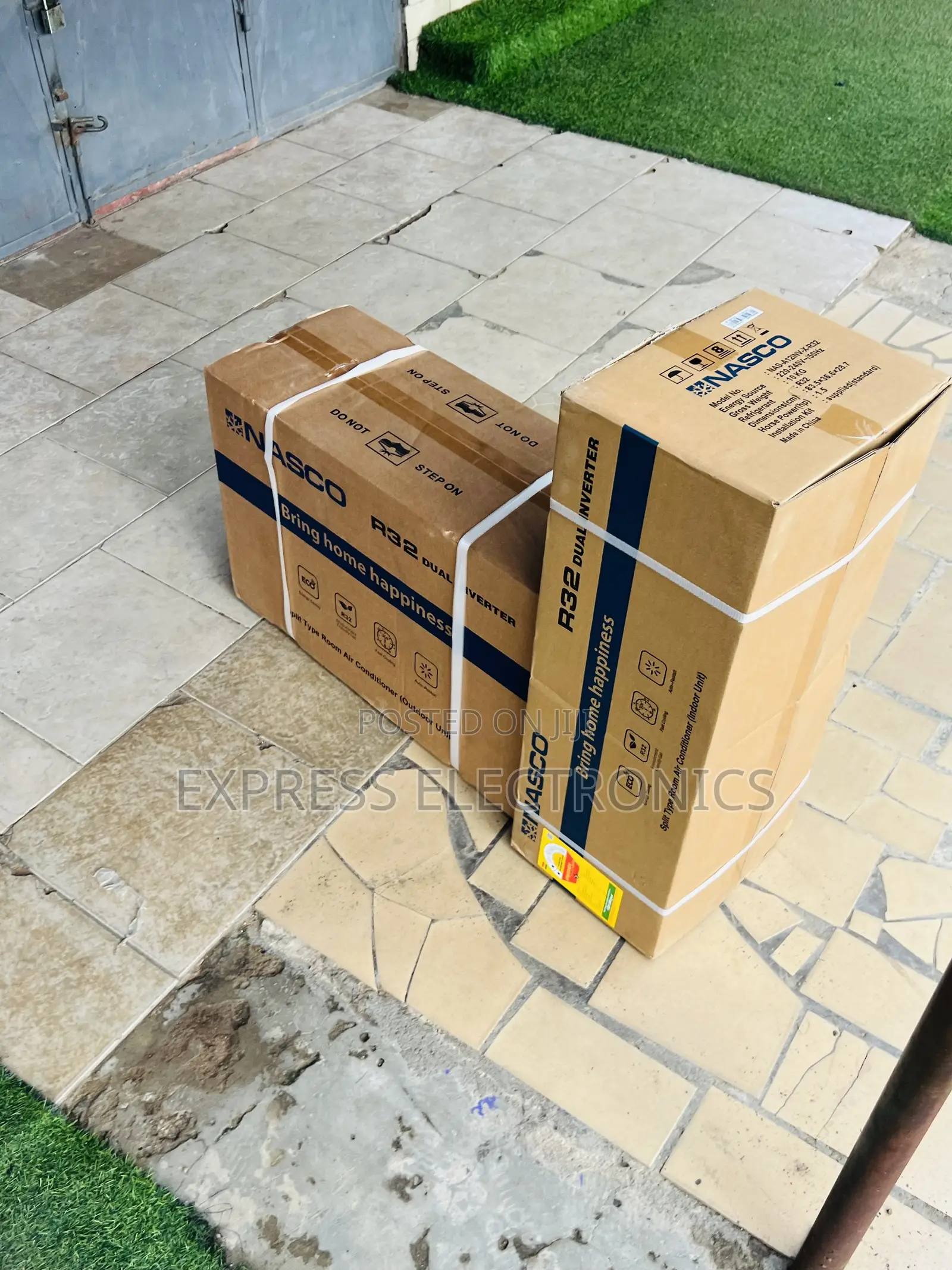 Dual Draining Sleek New White Nasco 2.5hp Split Dual Inverter