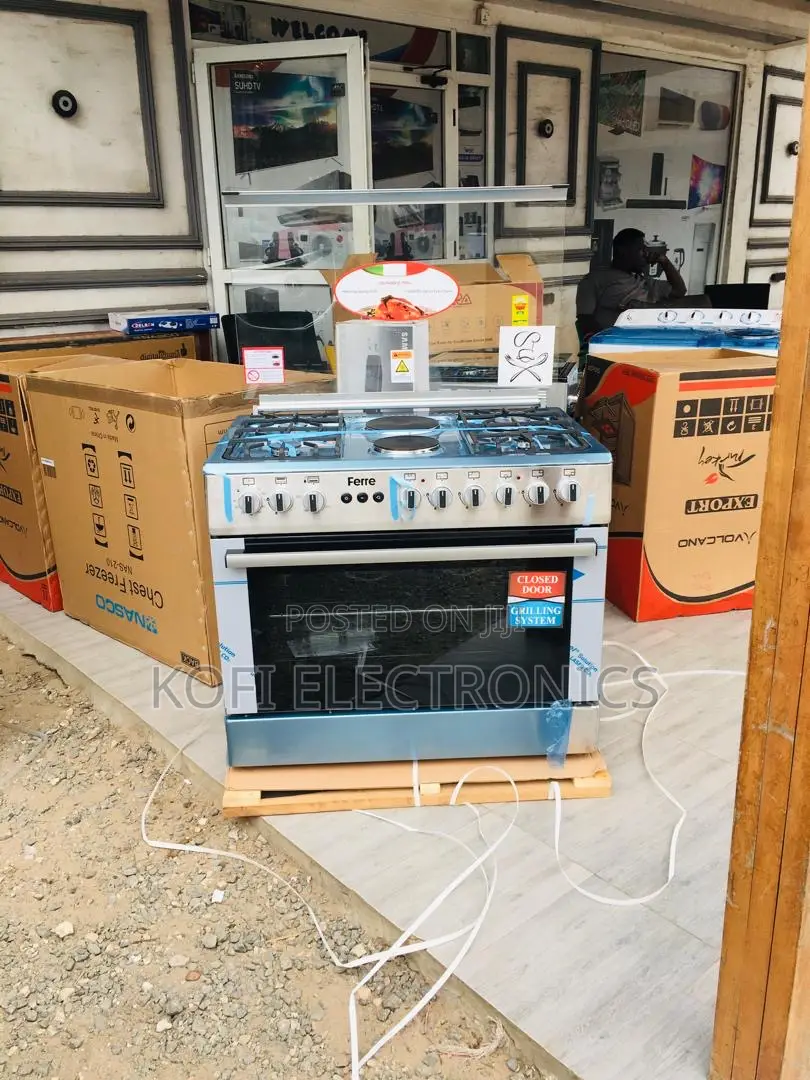 Ferre 4+2 Gas Cooker Designed for Busy Family Kitchens