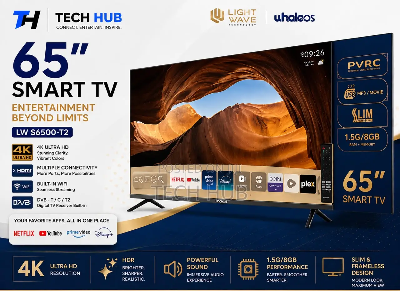 Light Wave 65inch Smart Uhd Android Tv