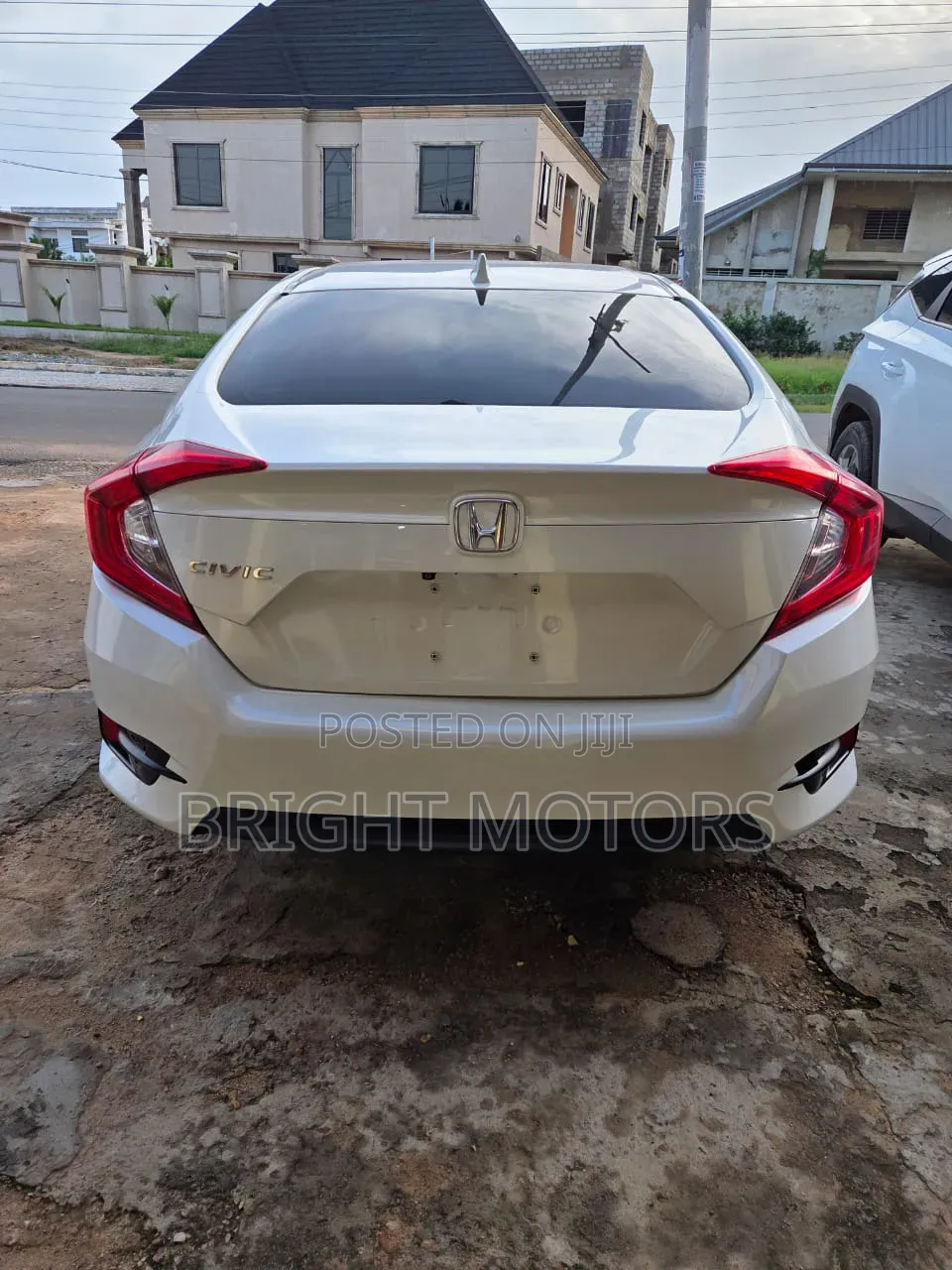 Honda Civic EX Sedan 2018 White