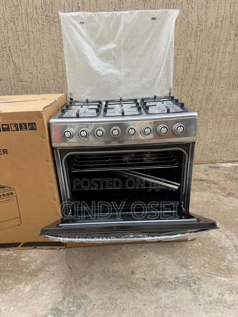 Quality Rainbow 6 Burner Gas Cooker