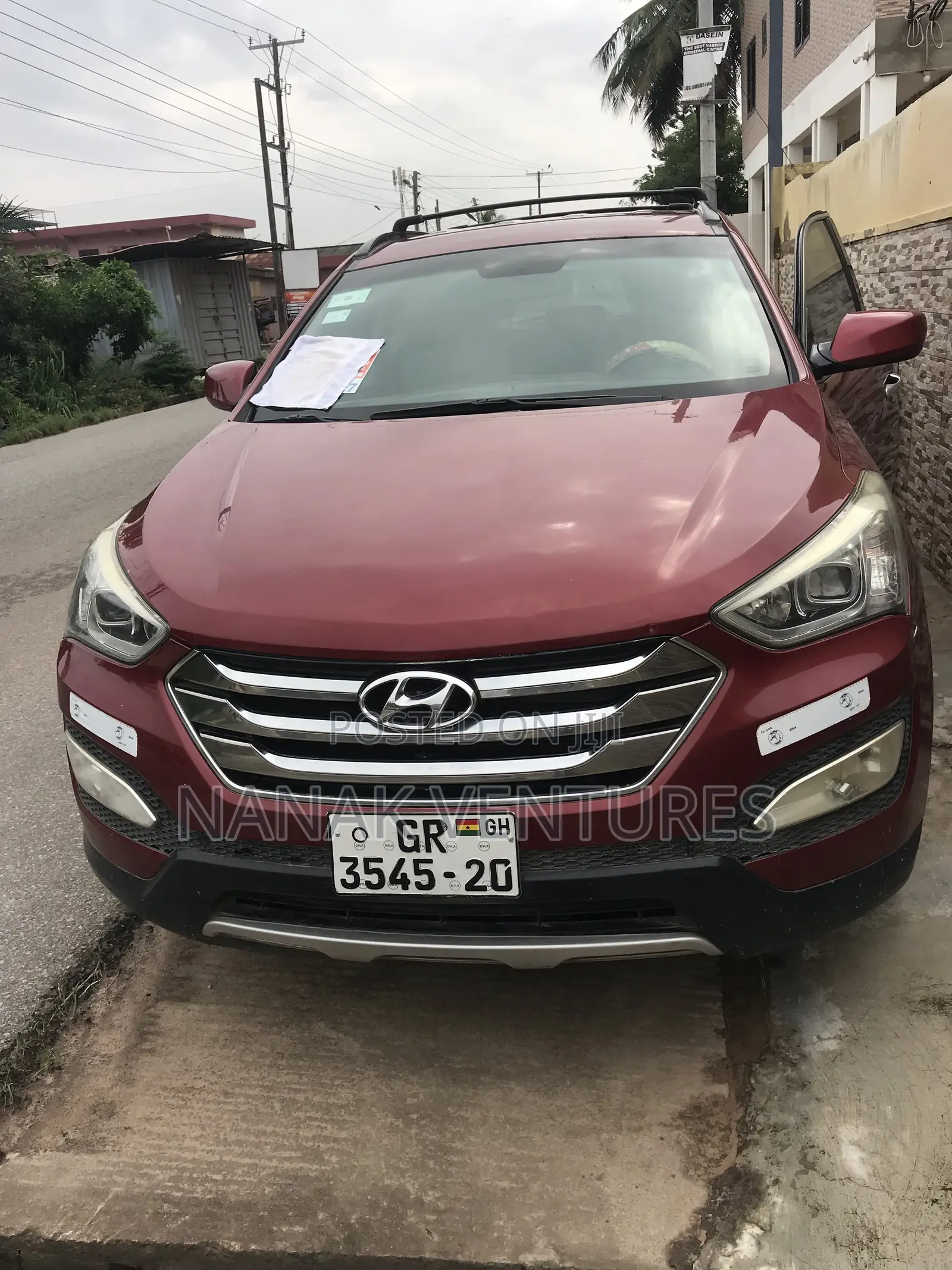 Hyundai Santa Fe GLS 4dr SUV AWD (3.3L 6cyl 6A) 2014 Red
