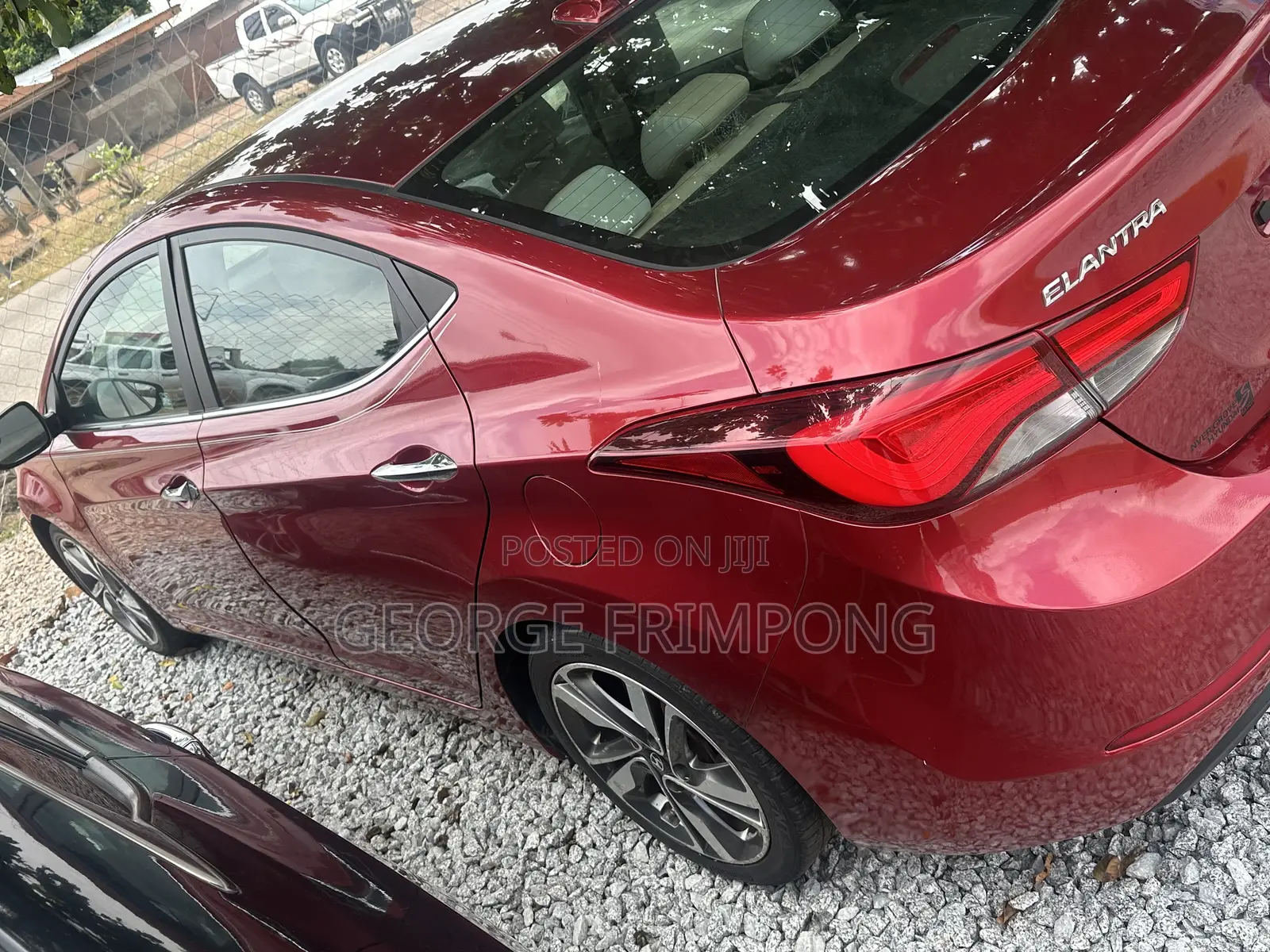 Hyundai Elantra 2015 Red