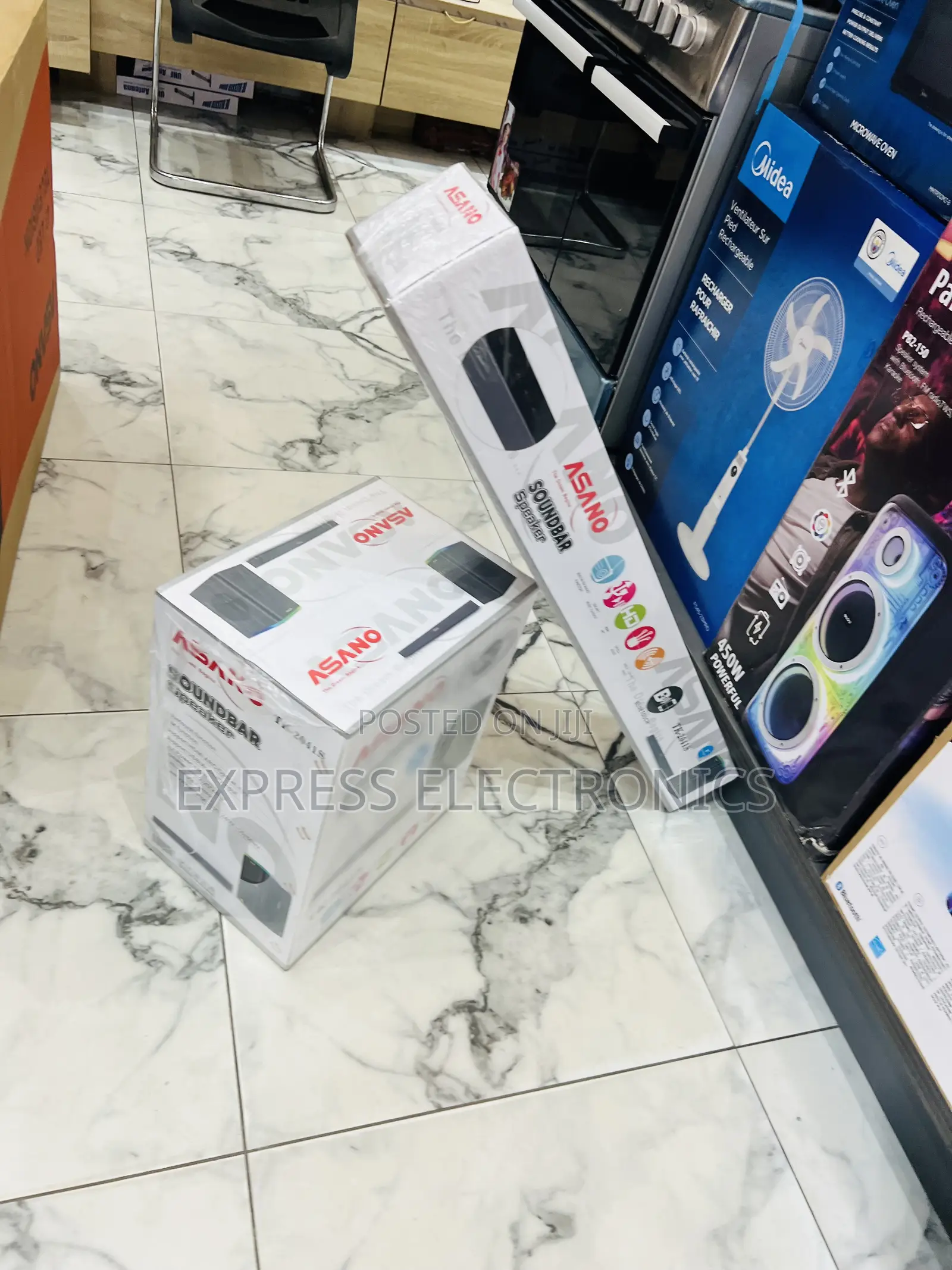 Authentic Sleek Sound Bar With Woofer Tk-2041