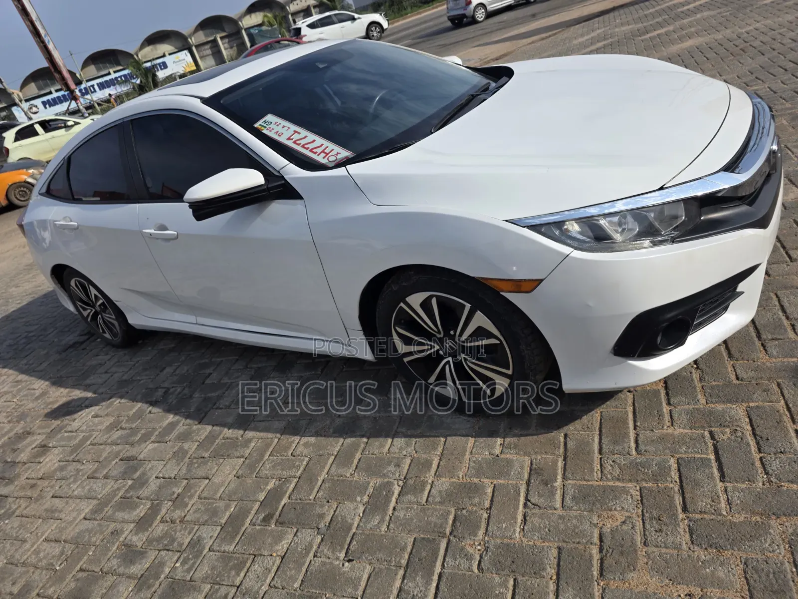 Honda Civic EX 4dr Sedan (1.5L 4cyl) 2016 White