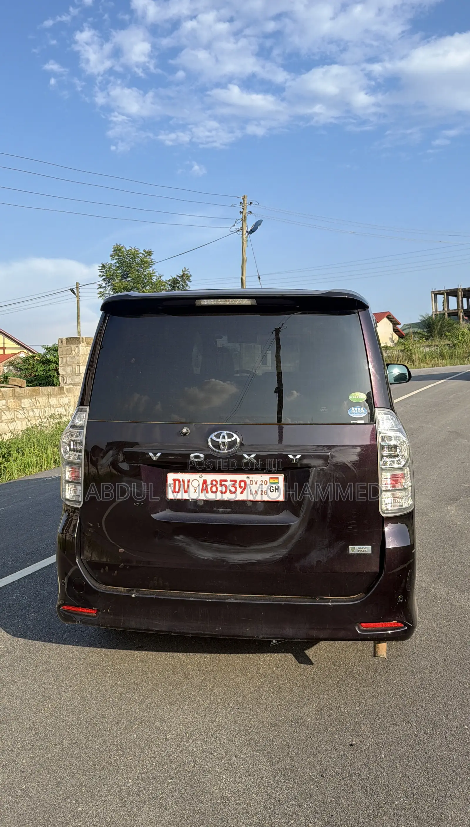 Toyota Voxy 2012 Purple